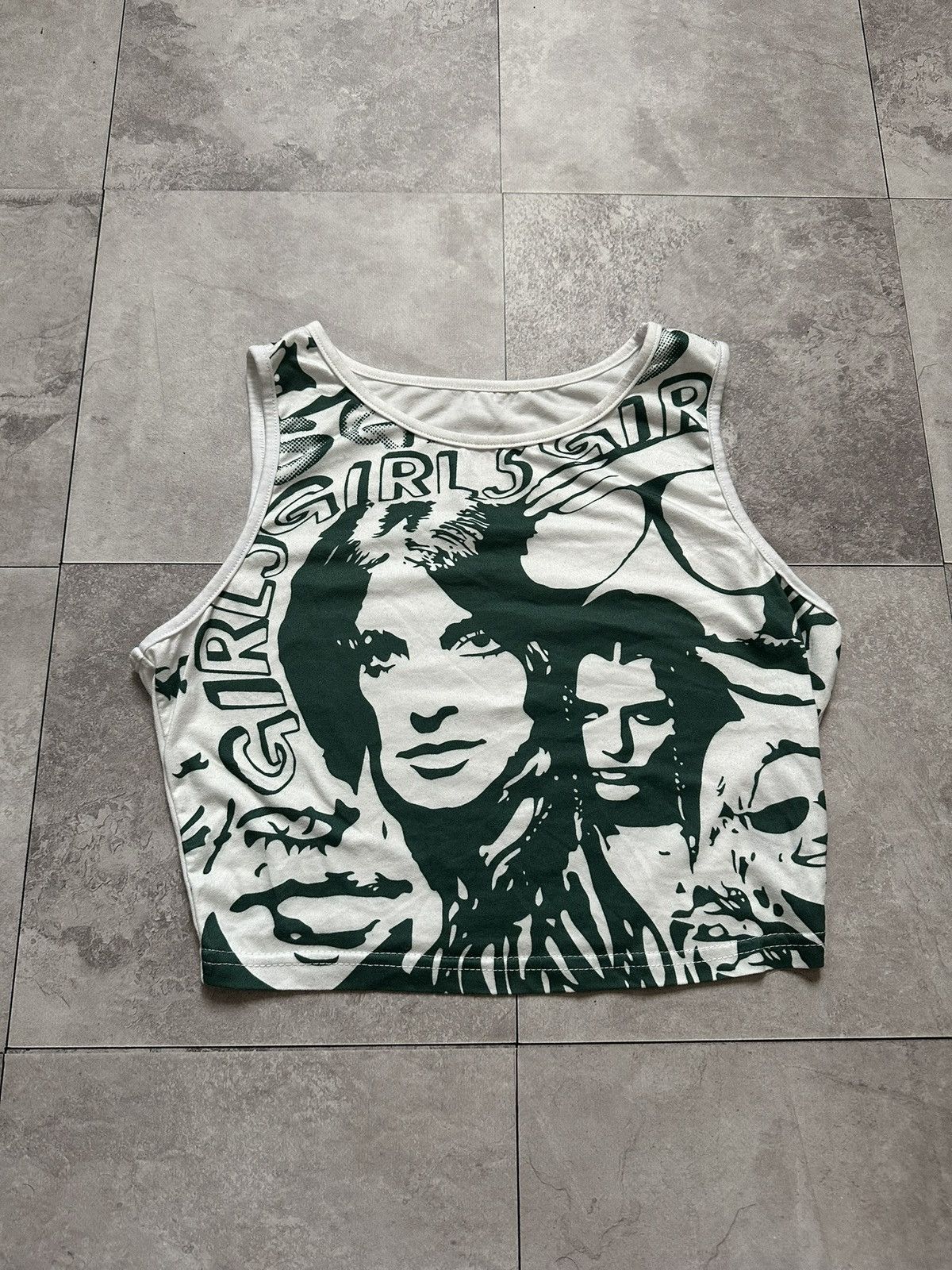 Hysteric Glamour Cute GIRLS Graphic Y2K Tank Top Hysteric Glamour JPG Style S Size S / US 4 / IT 40 - 2 Thumbnail