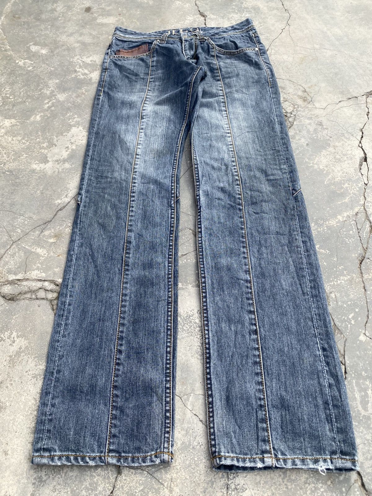 Japanese Brand ICCA Seams Jeans TORNADO MART KAPITAL Size US 30 / EU 46 - 10 Thumbnail