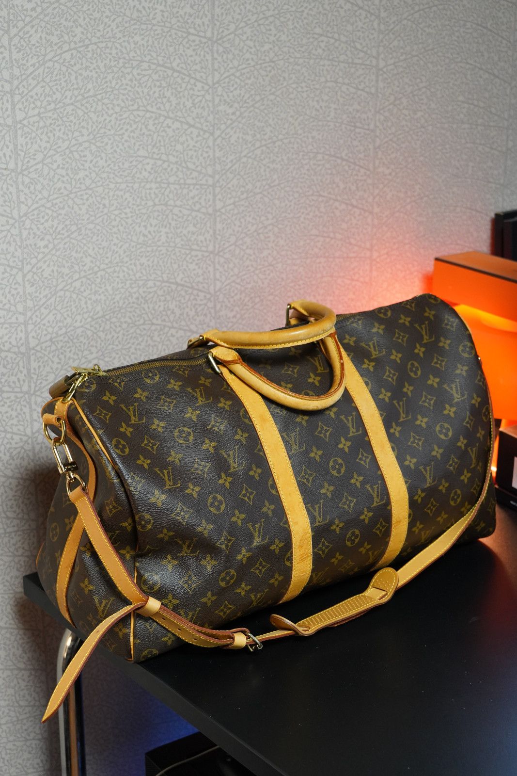 Louis Vuitton Louis Vuitton / Monogram Keepall Bandoulière 50 / M41416 Size ONE SIZE - 1 Thumbnail