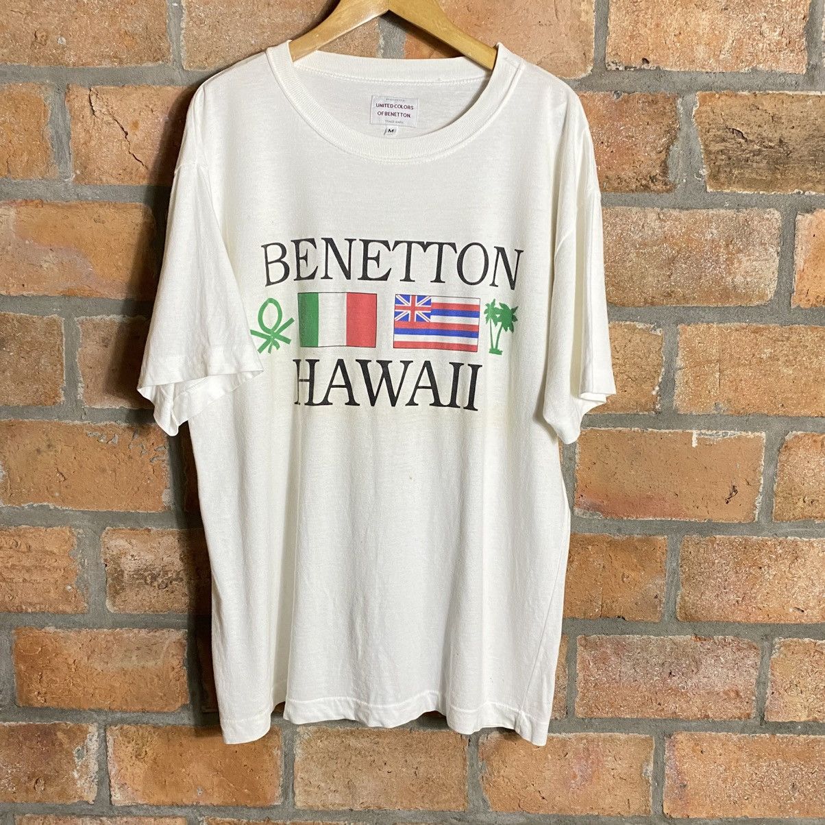 Benetton Benetton Hawaii Tee REGISTERED UNITED COLORS OF BENETTON Size US M / EU 48-50 / 2 - 1 Thumbnail