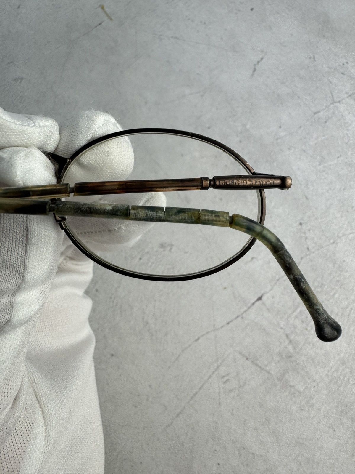 Giorgio Armani Giorgio Armani Glasses 90s Vintage Frame Italy Size ONE SIZE - 8 Thumbnail