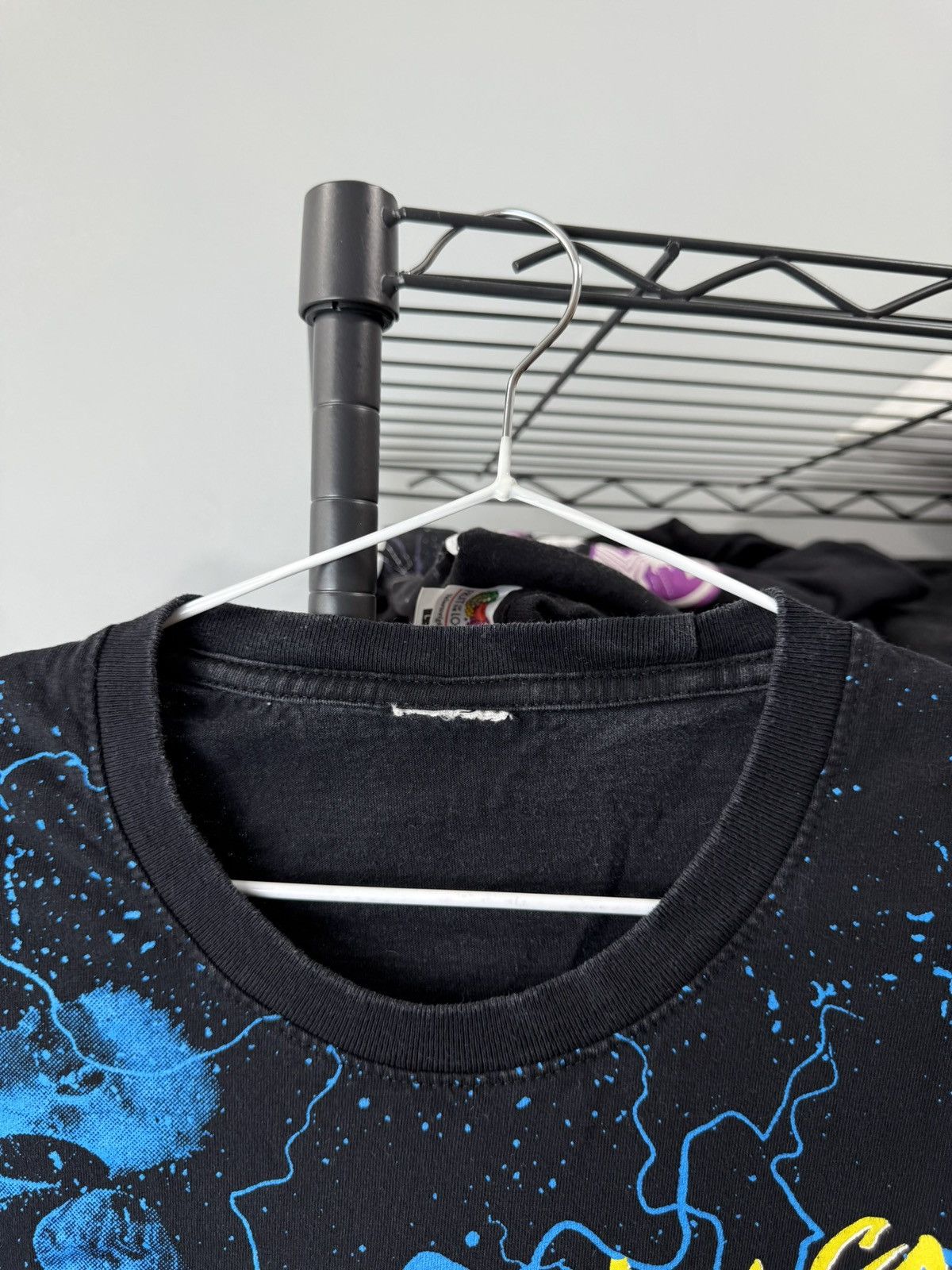 Rap Tees Rare Blue Face Baby Rap T Shirt Hip Hop Full Print Size US XL / EU 56 / 4 - 5 Thumbnail