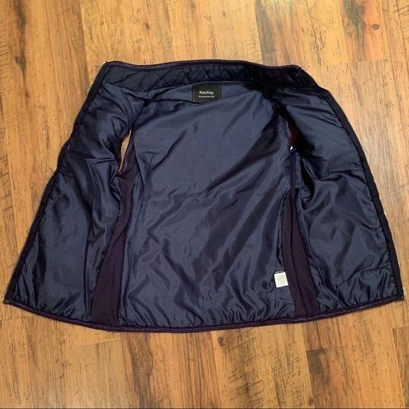 Other Roly Poly Navy Quilted Zip up Pocketed Puffer Vest Medium Size M / US 6-8 / IT 42-44 - 6 Thumbnail