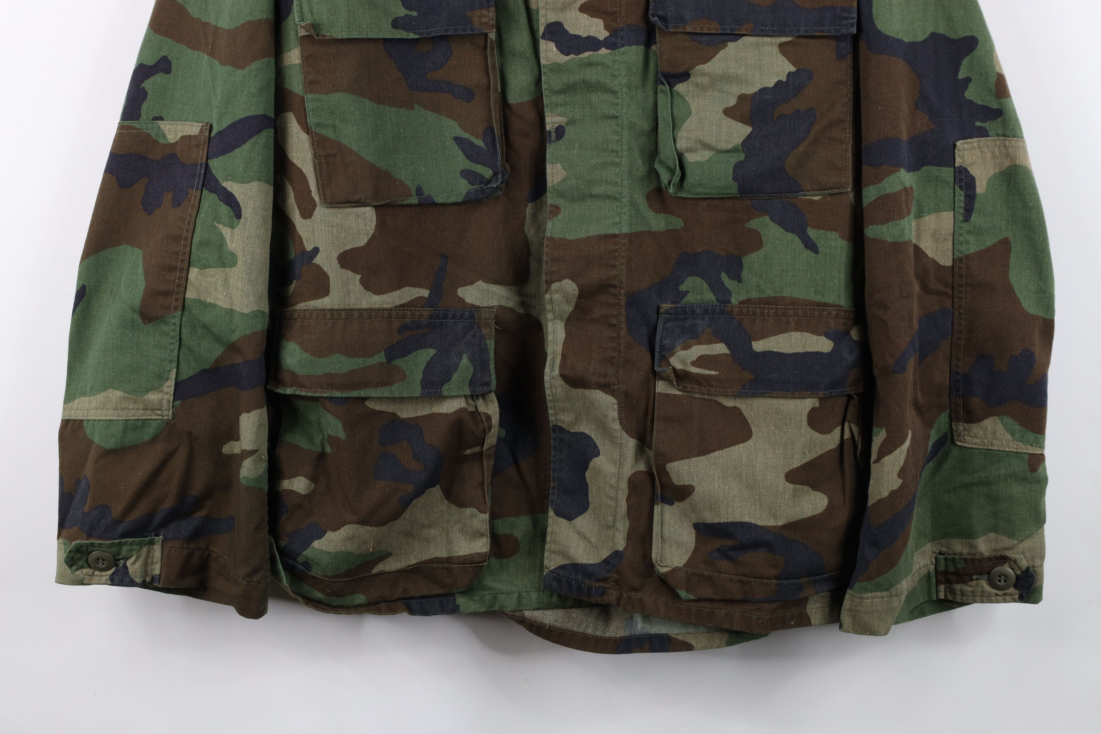 Vintage Vintage 80s Military Camouflage Combat Jacket Coat USA Size US M / EU 48-50 / 2 - 3 Thumbnail