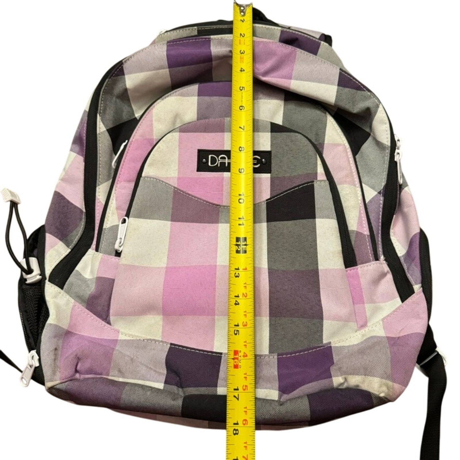 Dakine Dakine Purple Plaid Backpack Floral Lining Laptop Sleeve Size ONE SIZE - 14 Thumbnail