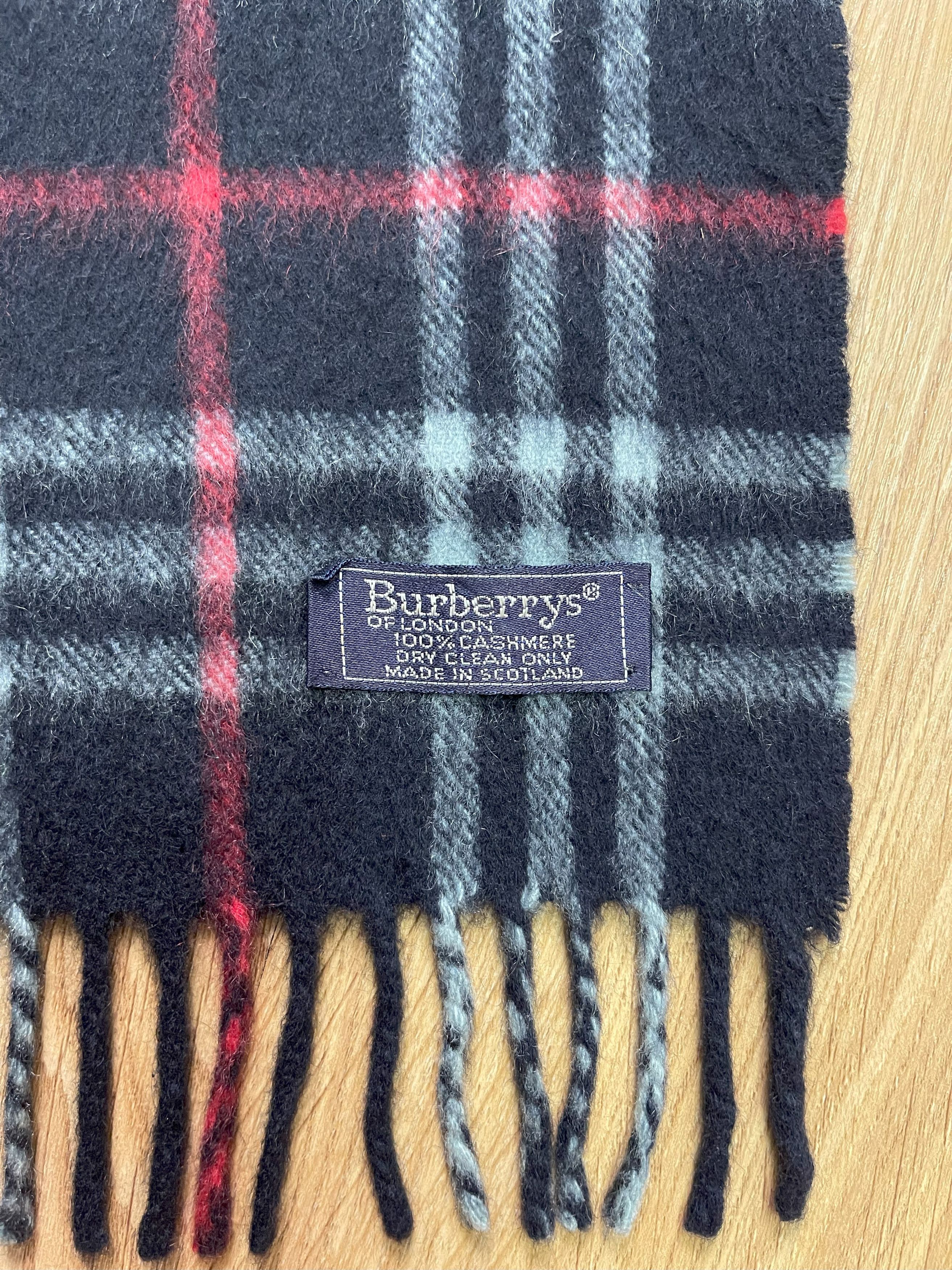 Burberry Vintage Burberry Scarf / Muffler - 6085 Size ONE SIZE - 8 Thumbnail