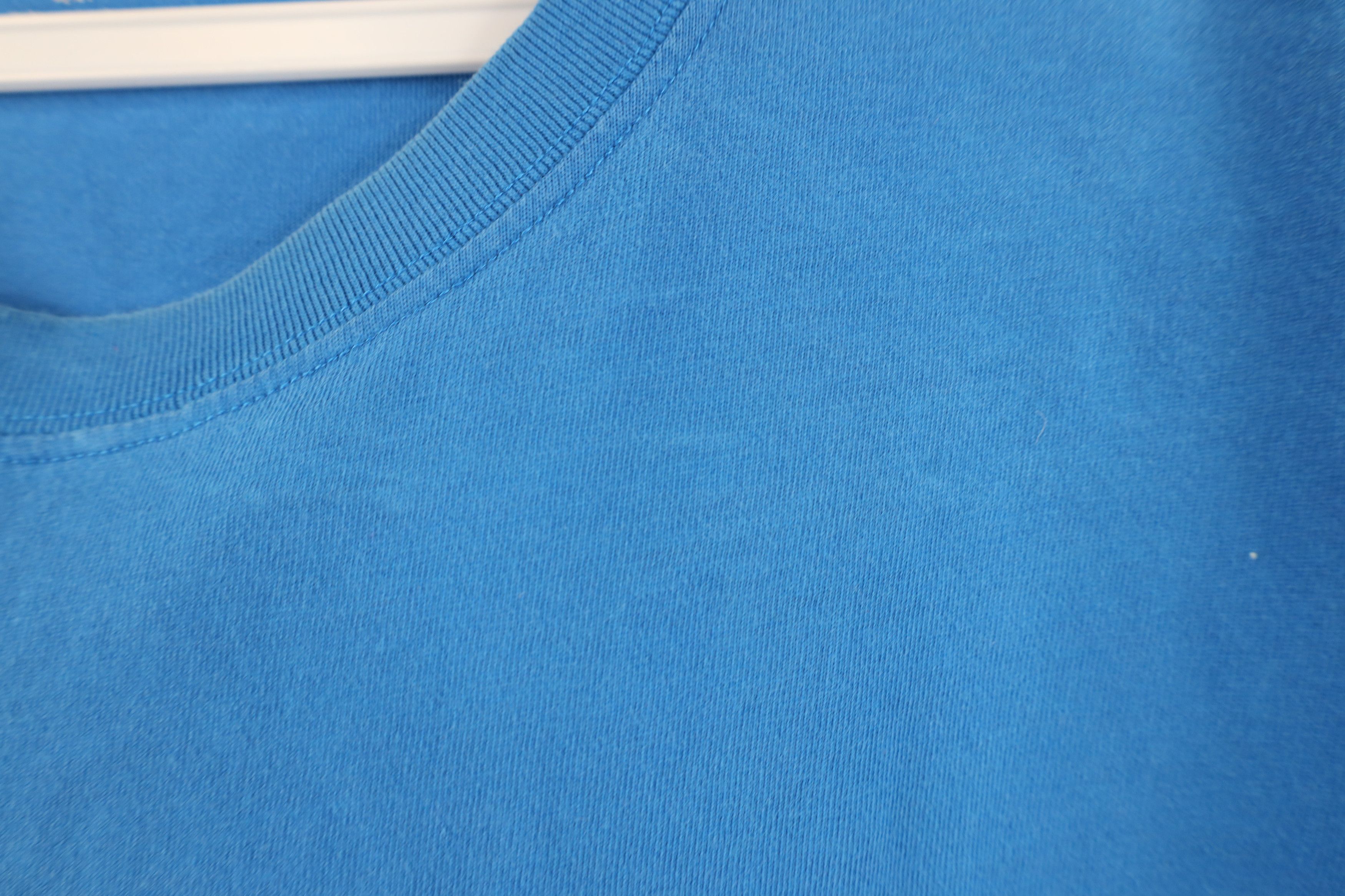 Lands' End Vintage Y2K Lands End Blank Short Sleeve T-Shirt Blue Cotton Size US L / EU 52-54 / 3 - 7 Thumbnail
