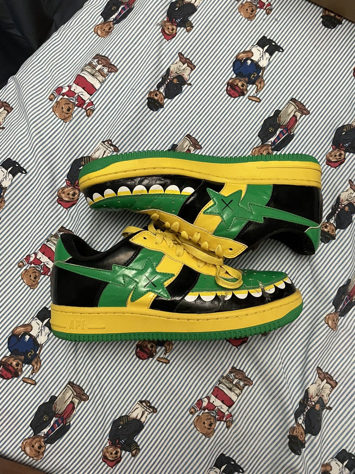 Bape × Kaws Bapesta Kaws Size US 8.5 / EU 41-42 - 6 Thumbnail