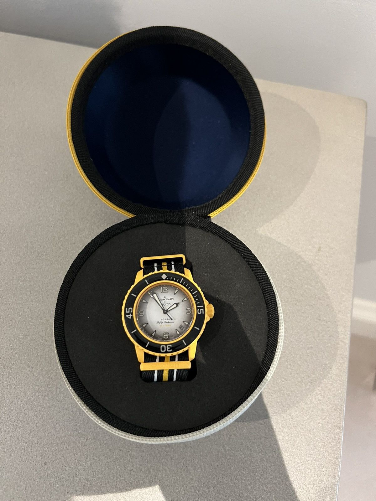 Blancain x Swatch Scuba Fifty Fathoms "Pacific Ocean"