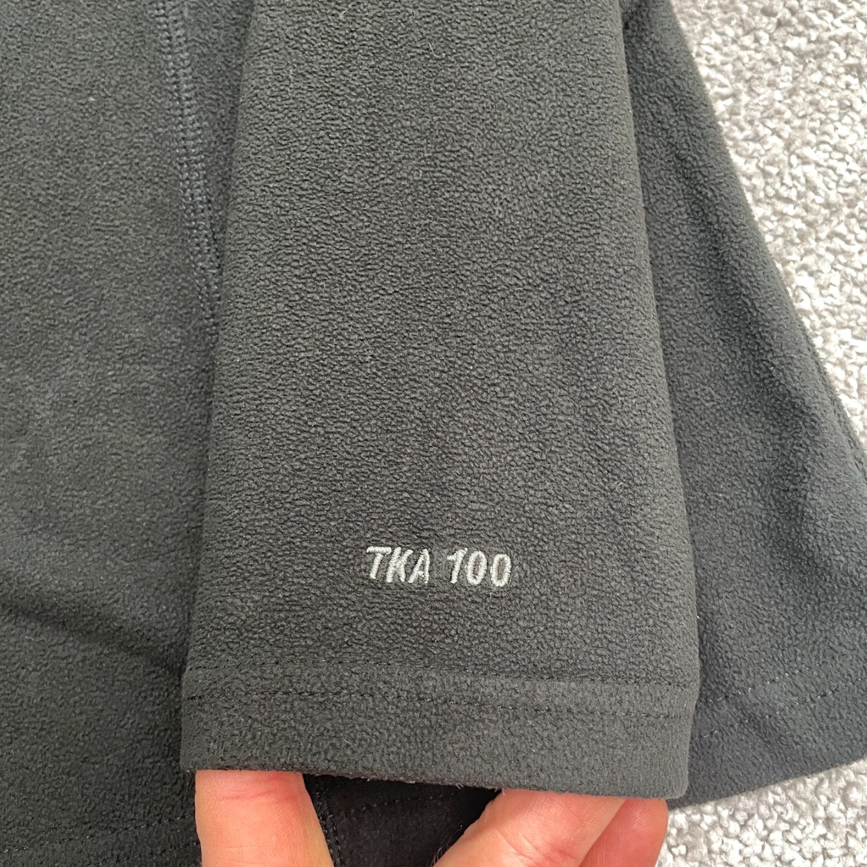 The North Face The North Face Glacier TKA100 Fleece Jacket Womens Medium Black 1/4 Zip Outdoor Size M / US 6-8 / IT 42-44 - 7 Thumbnail