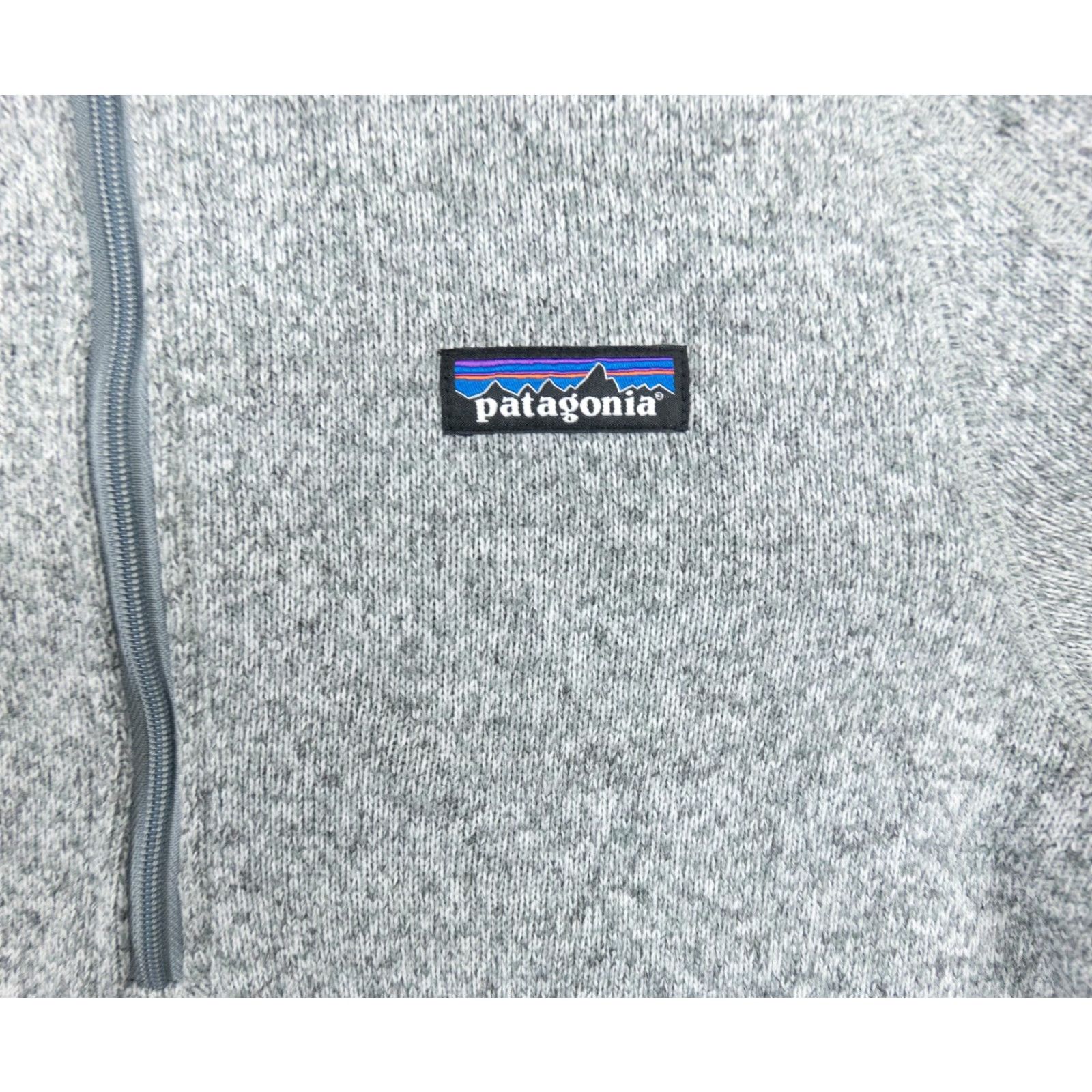 Patagonia Patagonia Better Sweater Womens Small Gray 1/4 Zip Pullover Fleece Casual Ladies Size S / US 4 / IT 40 - 3 Thumbnail