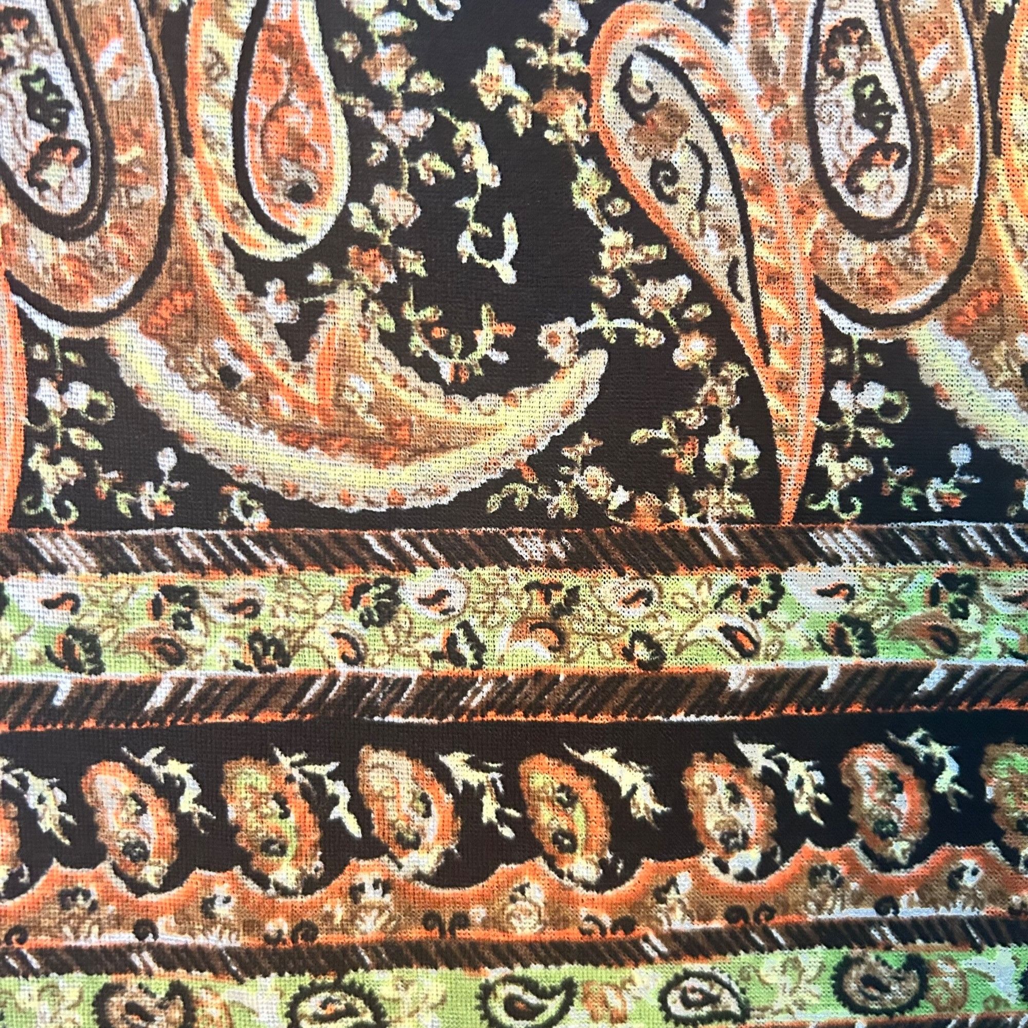 Other Vintage Retro White Stag Paisley Sleeveless Top M Size M / US 6-8 / IT 42-44 - 4 Thumbnail