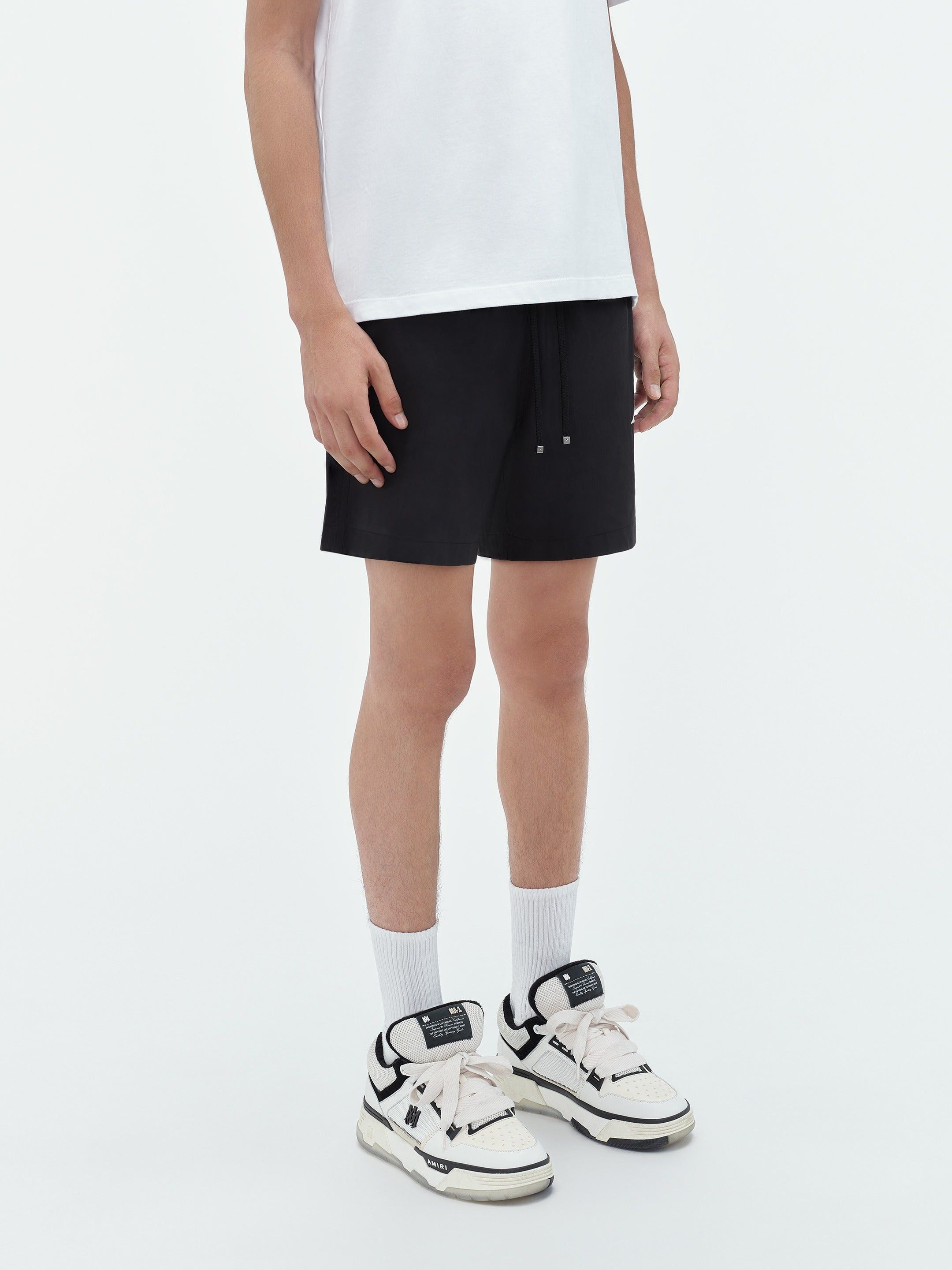 Amiri oc11z0425 Stack Swim Trunk Shorts in Black Size US 28 / EU 44 - 4 Thumbnail