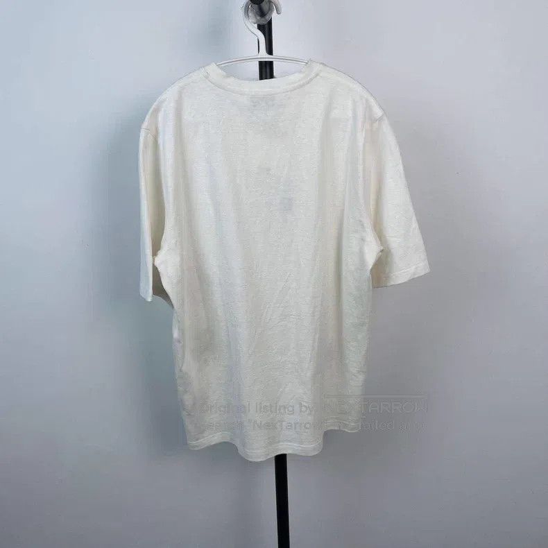 Hermes Hermes Knit Floral T-shirt, White Size US XS / EU 42 / 0 - 5 Thumbnail
