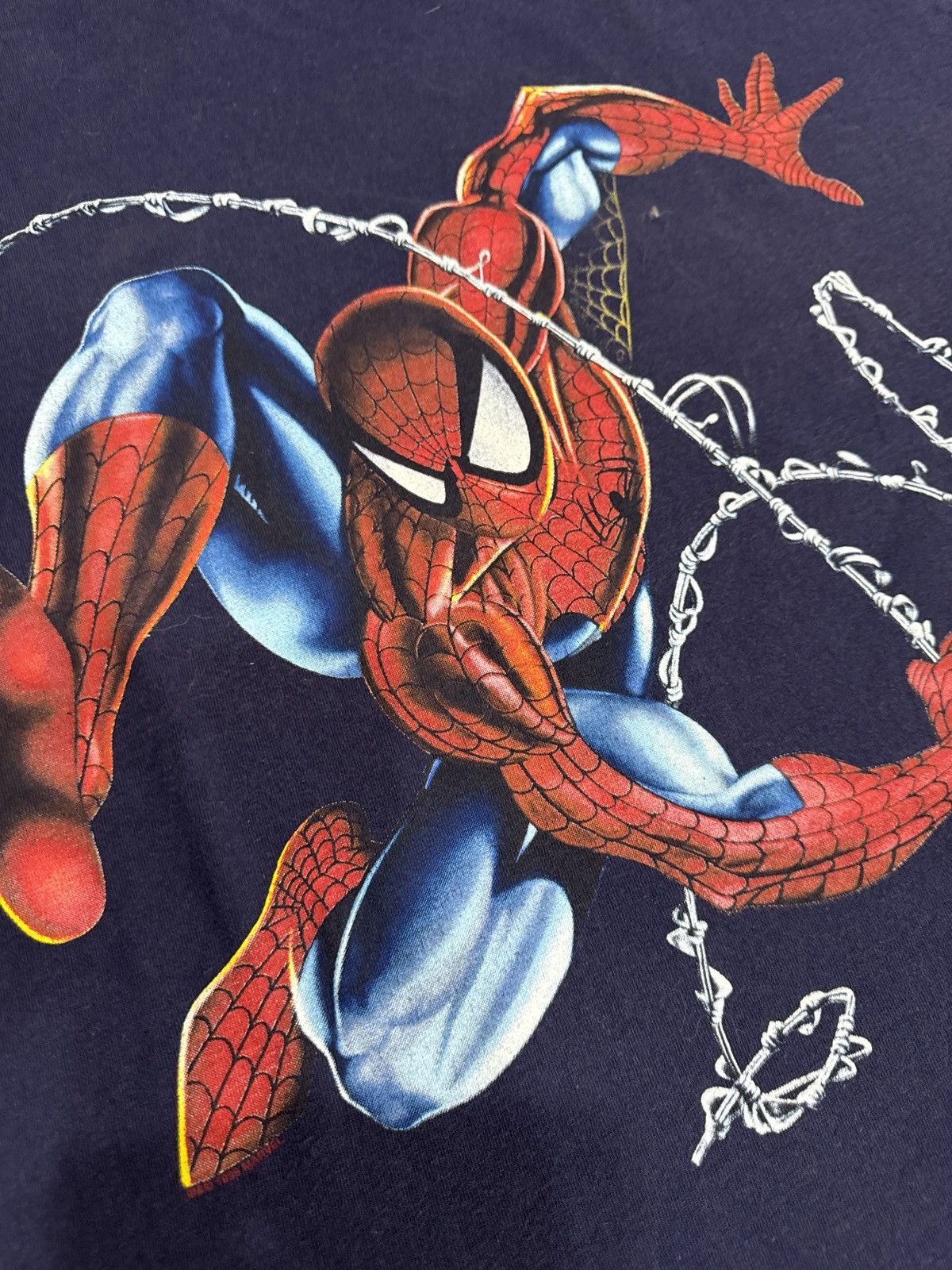 Vintage ‼️Vintage Spiderman 90s shirt‼️ Size US XL / EU 56 / 4 - 3 Thumbnail