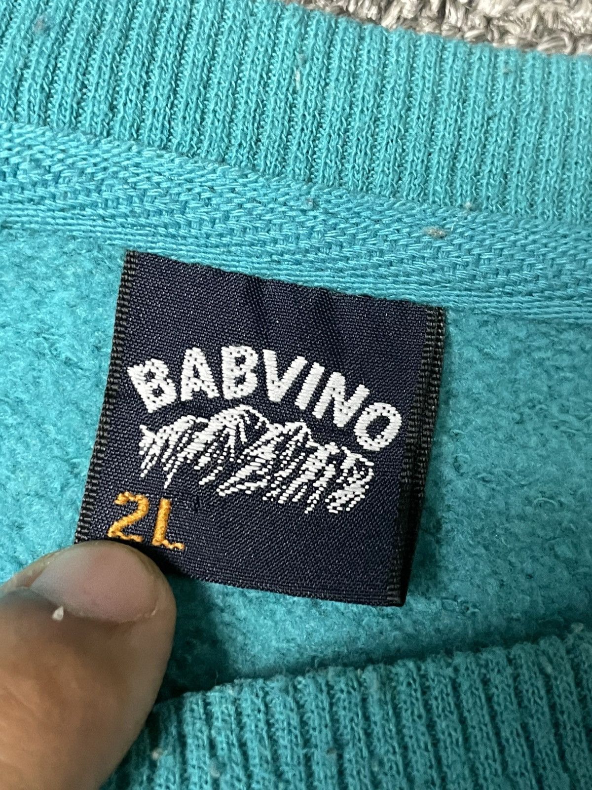 Japanese Brand × Vintage BABVINO Gone Fishing Pullover Sweatshirt (80) Size US M / EU 48-50 / 2 - 8 Thumbnail