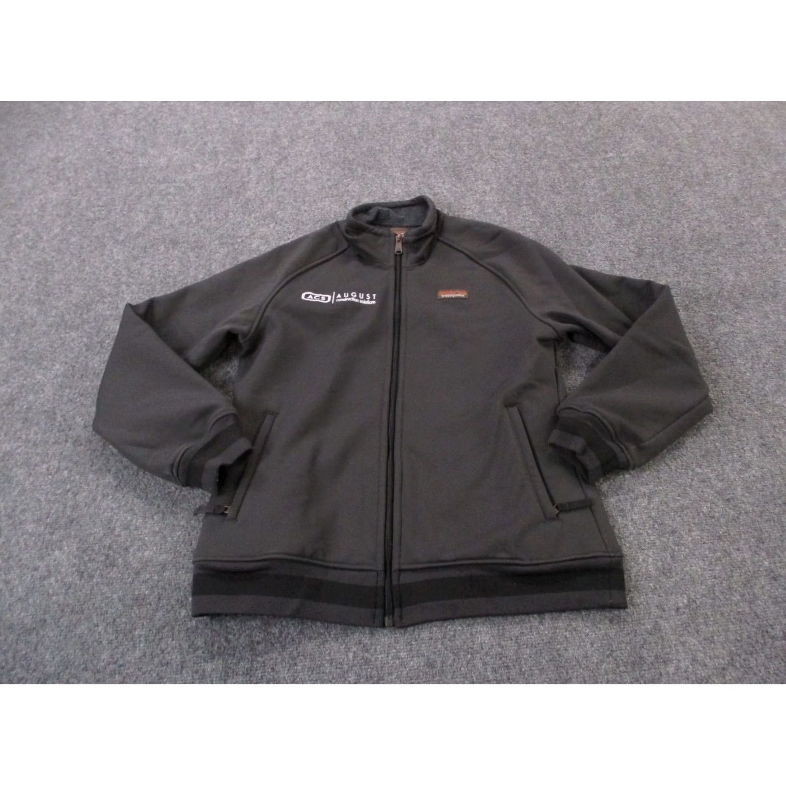 Patagonia Patagonia Jacket Mens M Softshell Lined Windbreaker Outdoor Hiking Camping Synchilla Logo Zip Pockets Grey Regular Size US M / EU 48-50 / 2 - 2 Thumbnail
