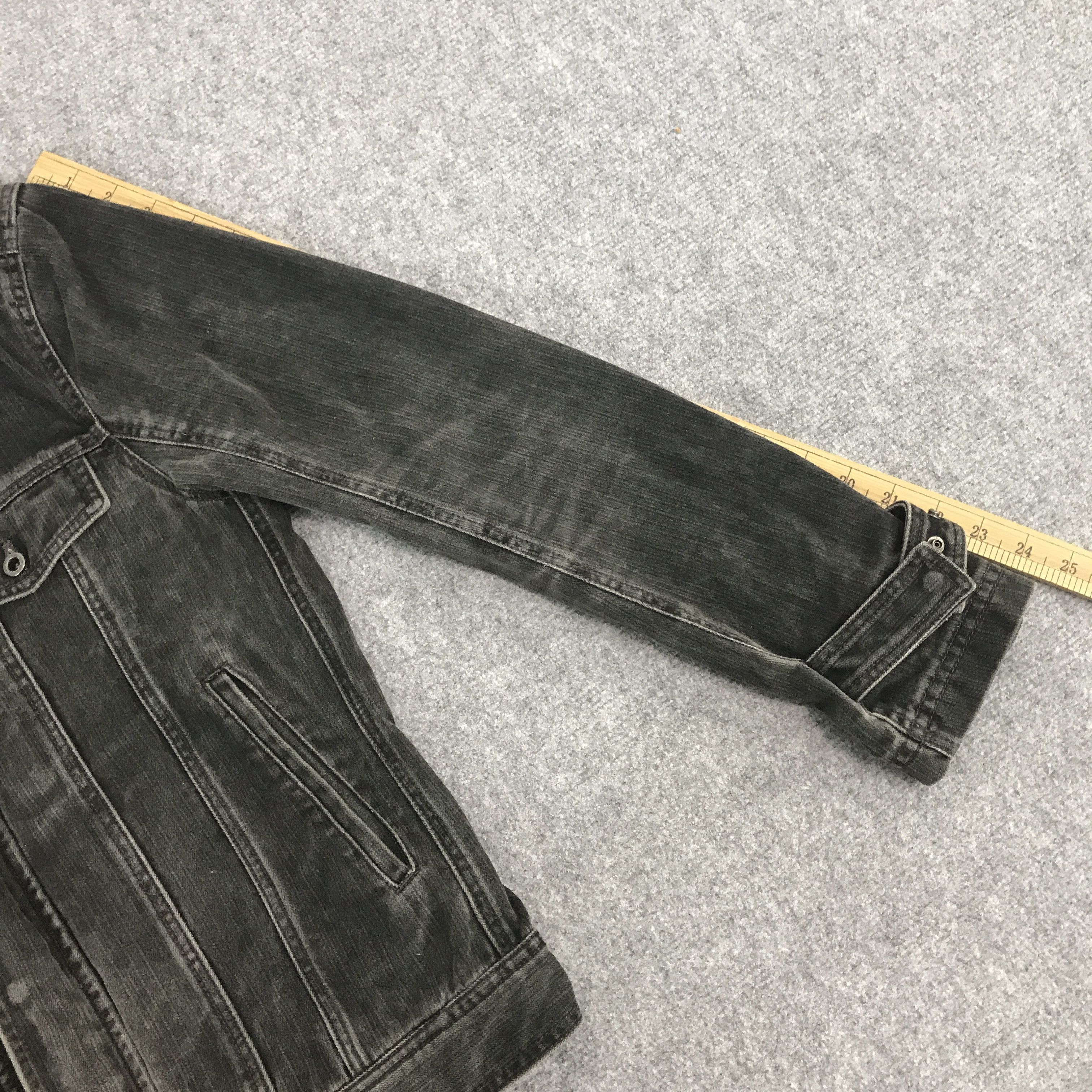 Japanese Brand × L7 Real Hip Rare L7 real hip black denim zipper jacket Size US M / EU 48-50 / 2 - 6 Thumbnail
