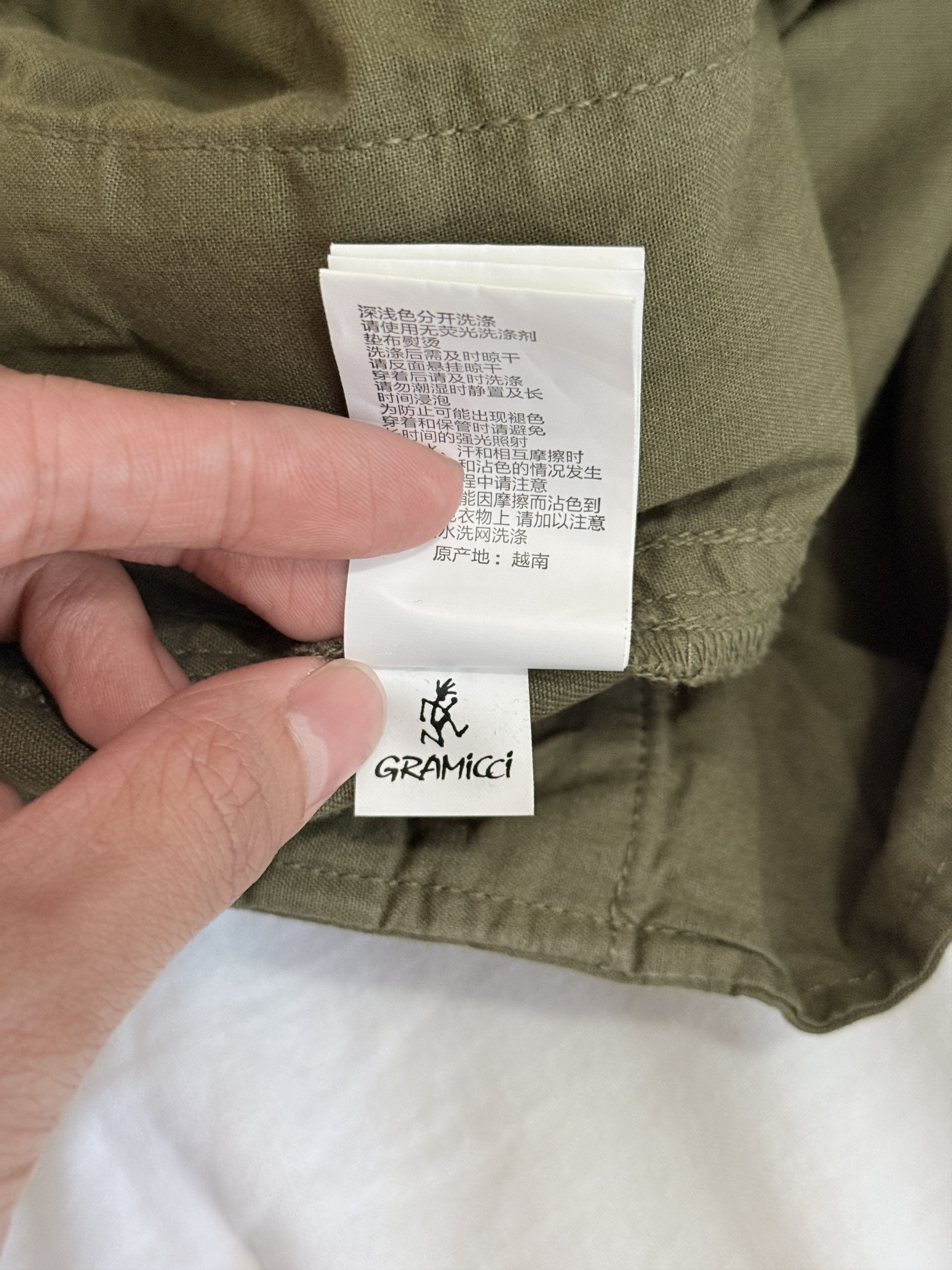 Gramicci Gramicci Pant Olive Japan Size US 30 / EU 46 - 16 Thumbnail