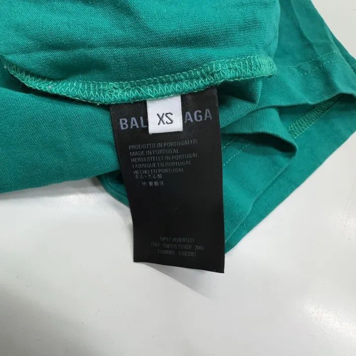 Balenciaga Balenciaga Balenciaga Round Neck Short Sleeve TShirt -2507 Size US XS / EU 42 / 0 - 5 Thumbnail