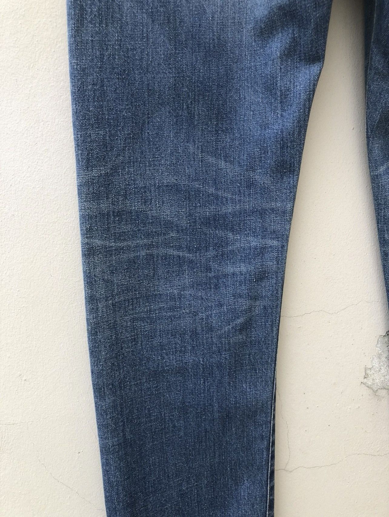 YAECA YEACA Japan Faded Blue Denim Selvedge Jeans Size US 30 / EU 46 - 16 Thumbnail