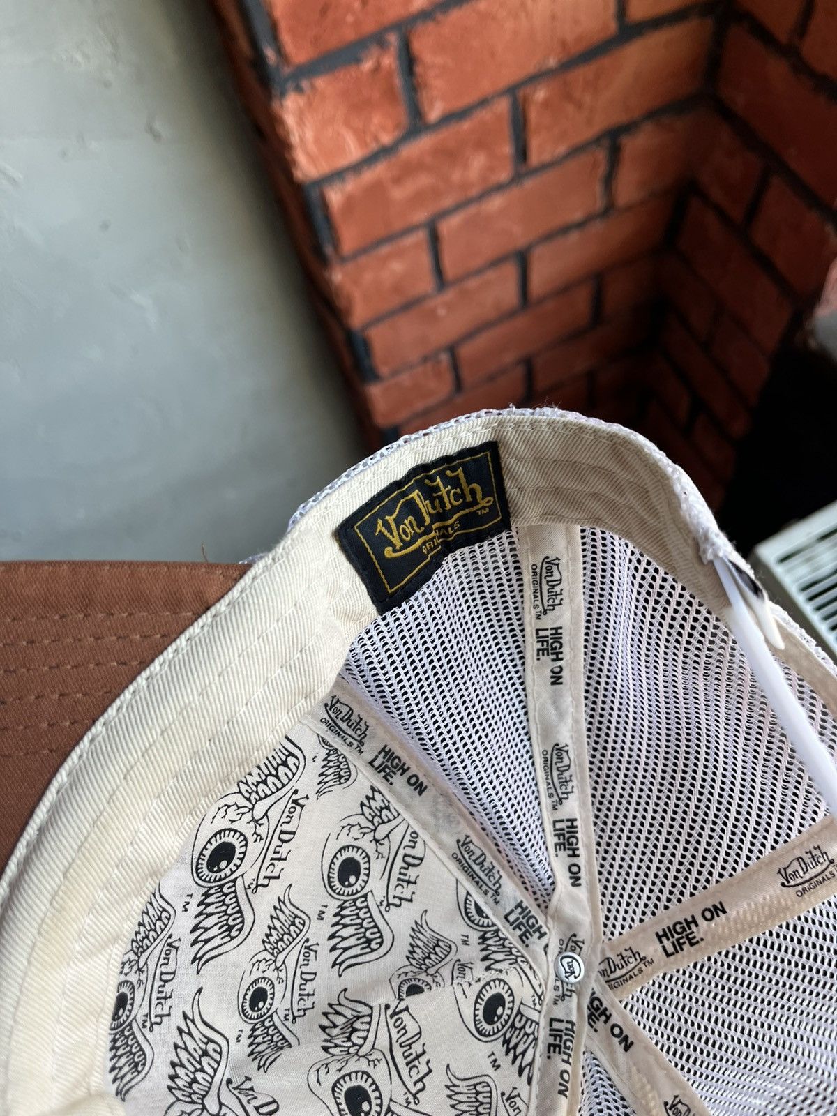 Japanese Brand × Vintage × Von Dutch vintage 90s Y2k von dutch japanese rare hat cap Size ONE SIZE - 6 Thumbnail