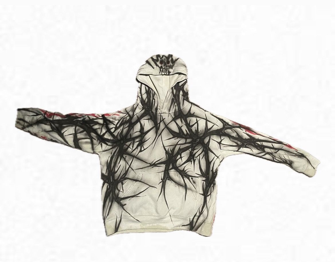 Japanese Brand SHIZZY_CLO 1 of 1 spray paint hoodie Size US L / EU 52-54 / 3 - 1 Thumbnail