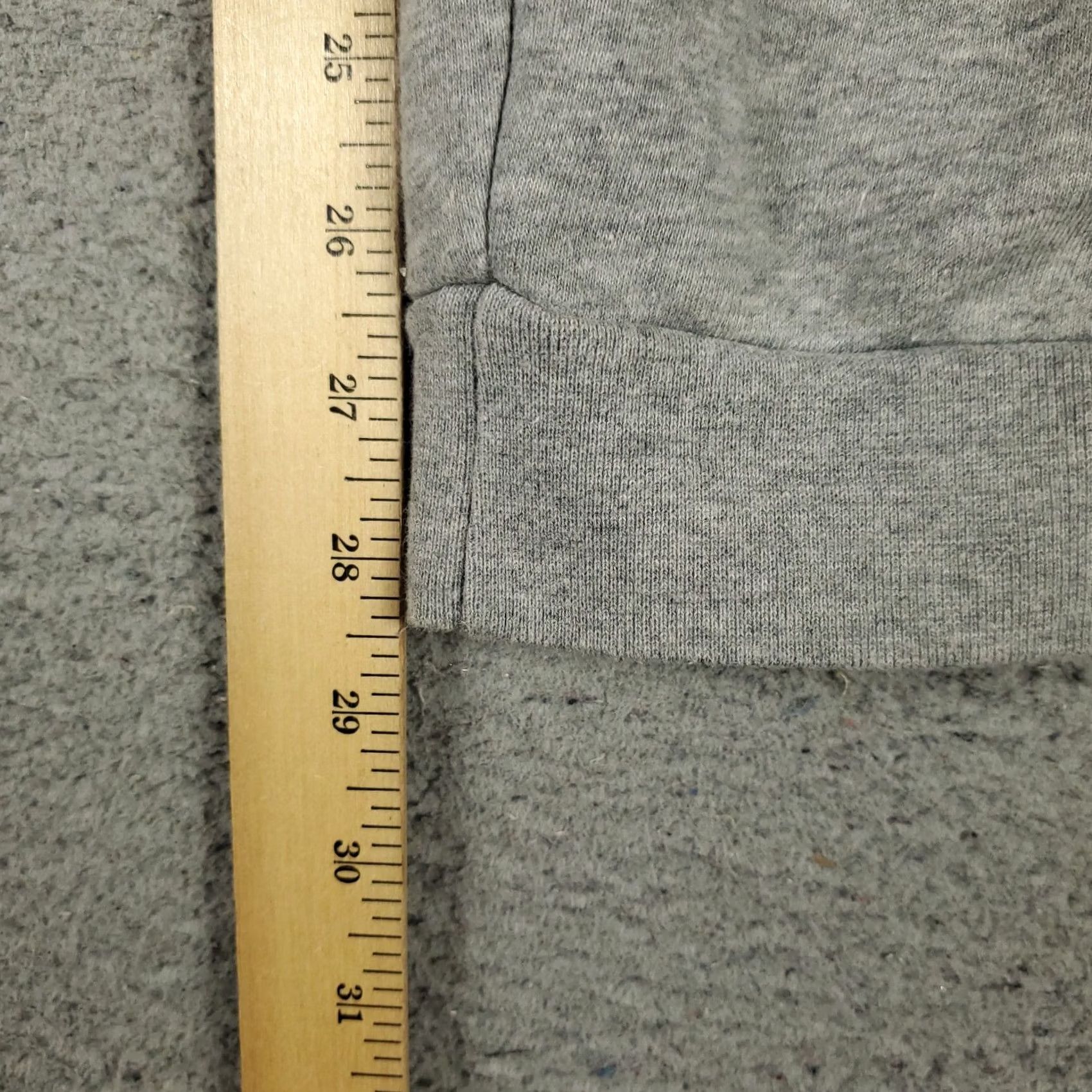 Nike Nike Pants Mens Large Gray Fleece Swoosh Fit Joggers Sweatpants Size US 33 - 5 Thumbnail
