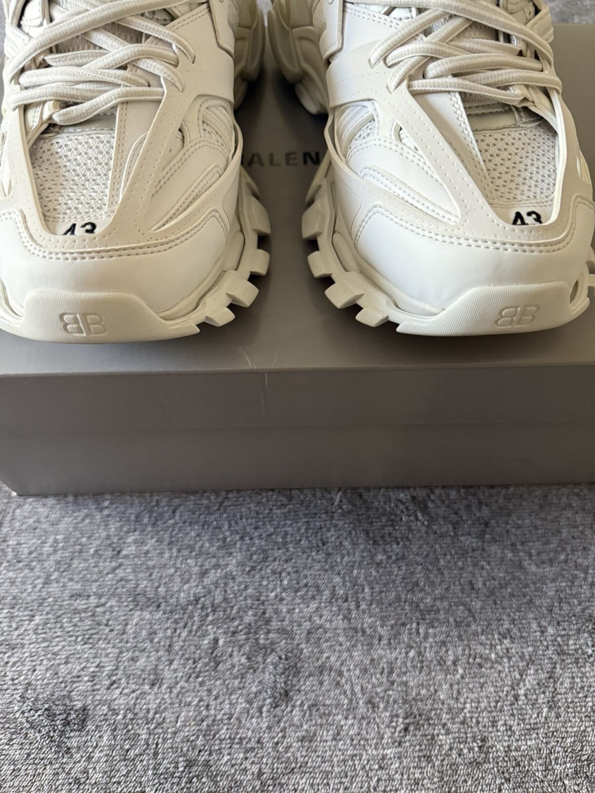 Balenciaga Balenciaga Track white Size US 10 / EU 43 - 6 Thumbnail