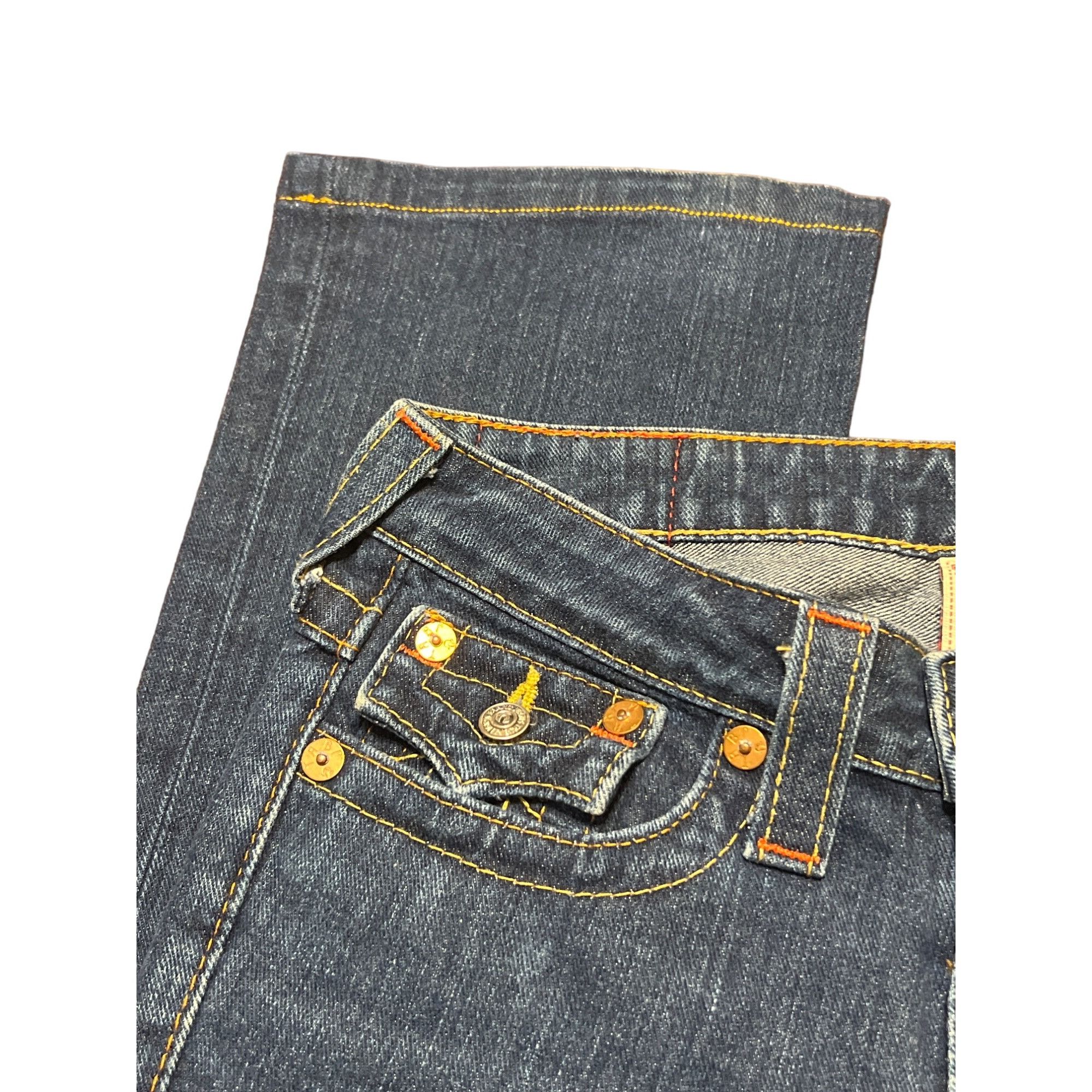 True Religion True Religion Womens Skinny Jeans Size 26 Dark Wash Cotton S Size 26" / US 2 / IT 38 - 2 Thumbnail