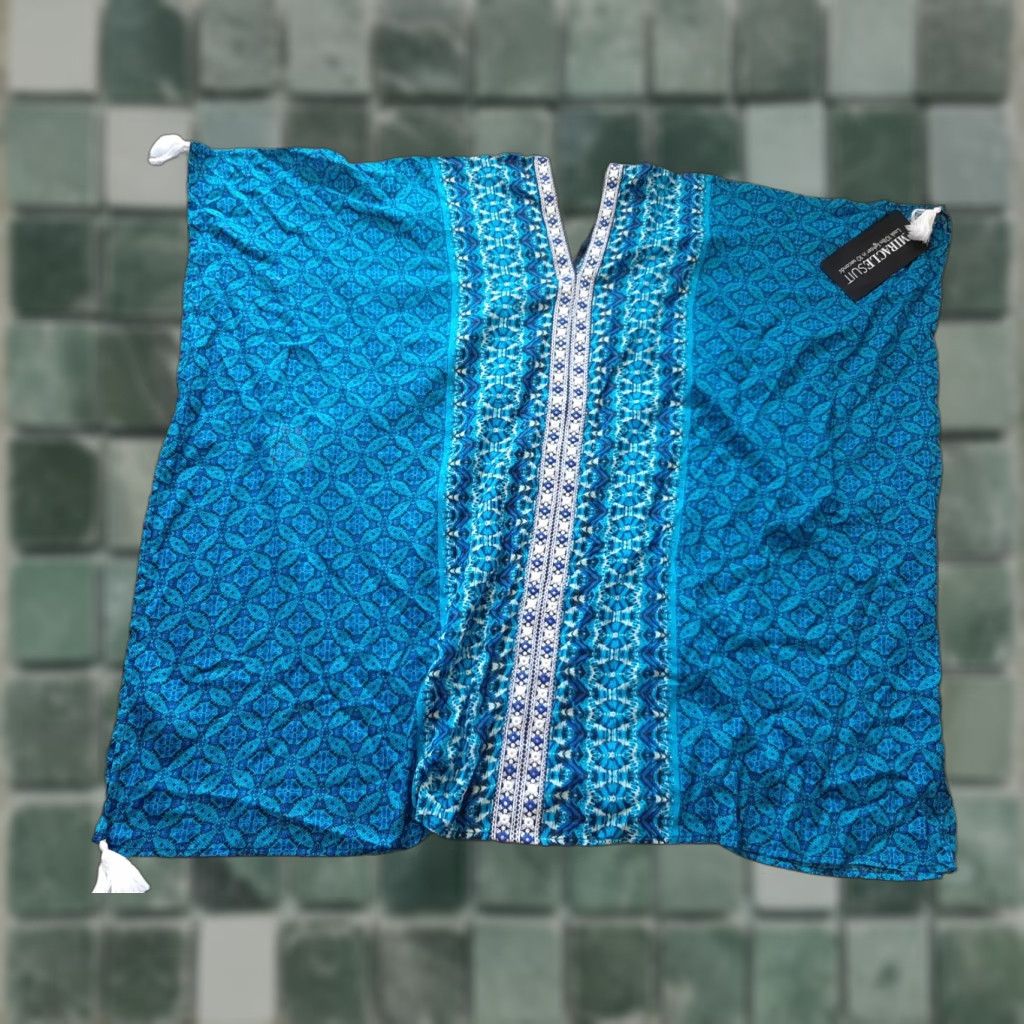 Vintage Miraclesuit Womens Medium M Blue Top Women M Blue Size ONE SIZE - 1 Thumbnail