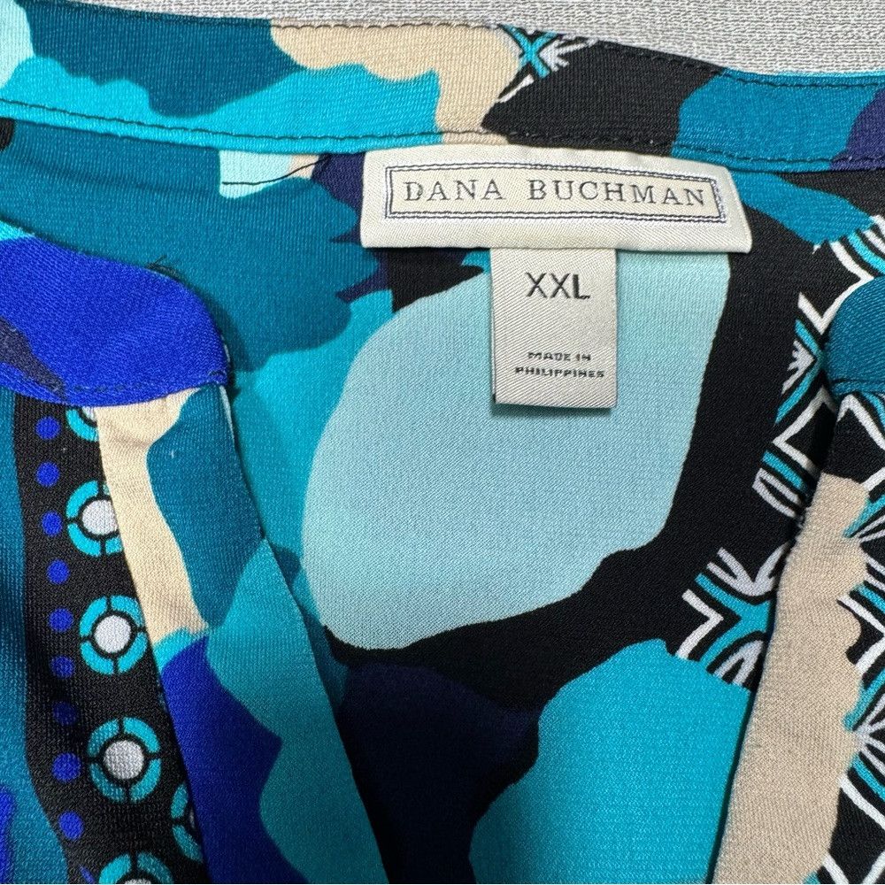 Other Dana Buchman Long Sleeve Split Neck Top Size XXL Size XXL / US 16-18 / IT 52-54 - 6 Thumbnail