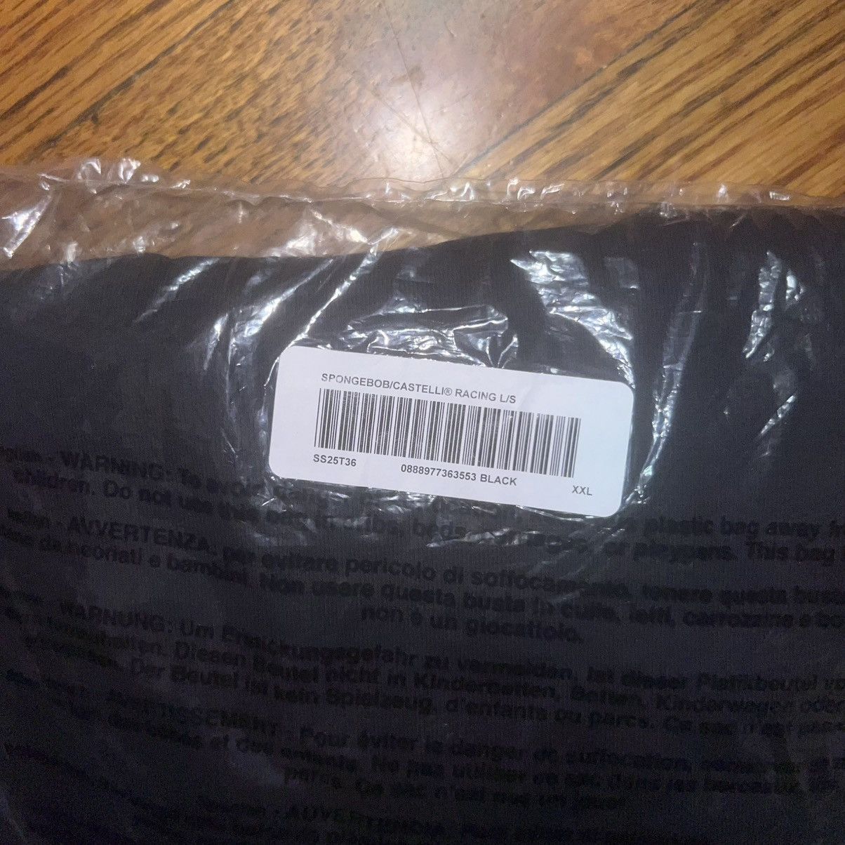 Supreme Supreme Spongebob Castel Racing L/S Tee Black Size: XXL Size US XXL / EU 58 / 5 - 6 Thumbnail
