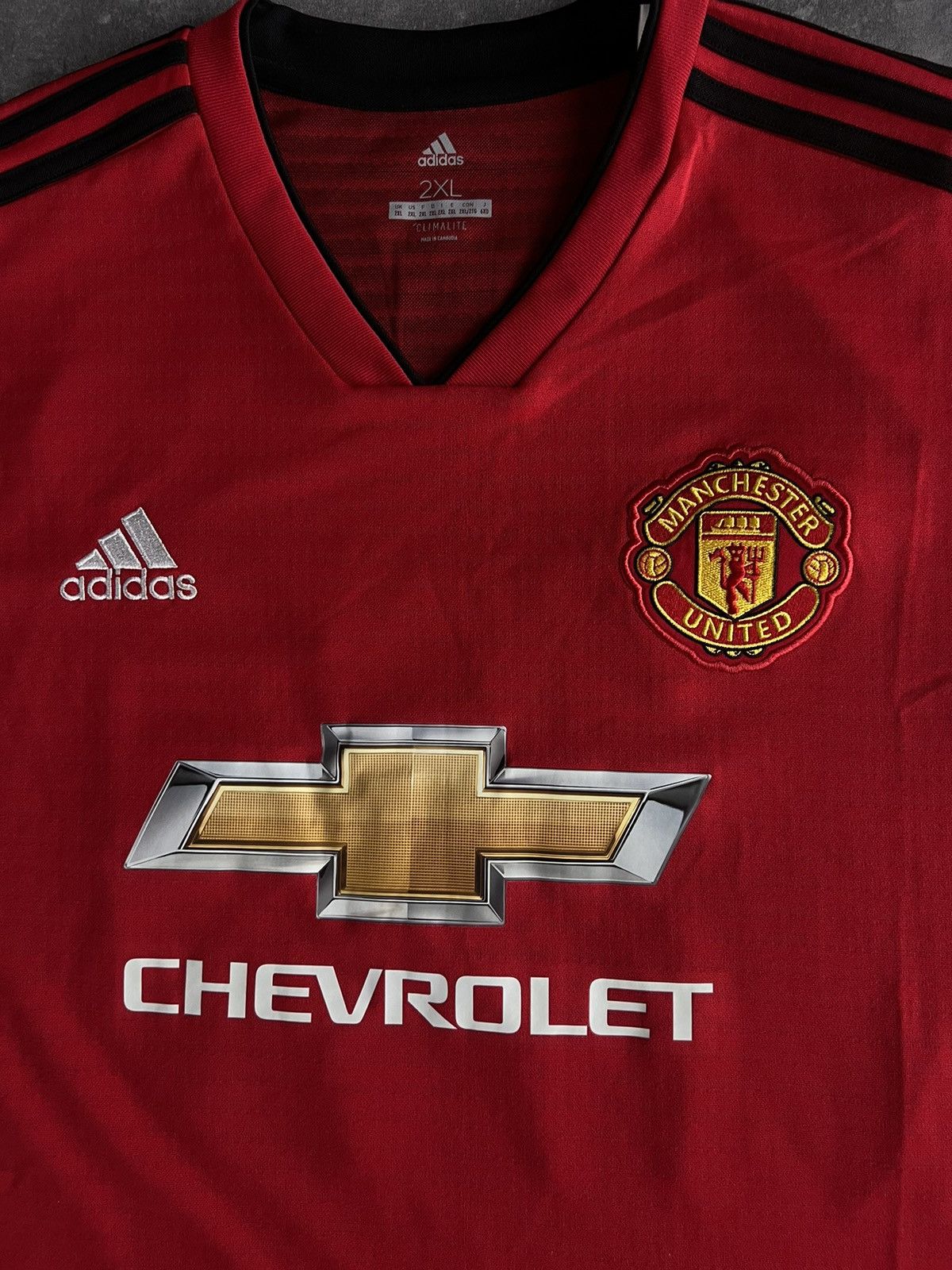 Adidas × Vintage Adidas Manchester United Rashford Premier League Football Size US XXL / EU 58 / 5 - 7 Thumbnail