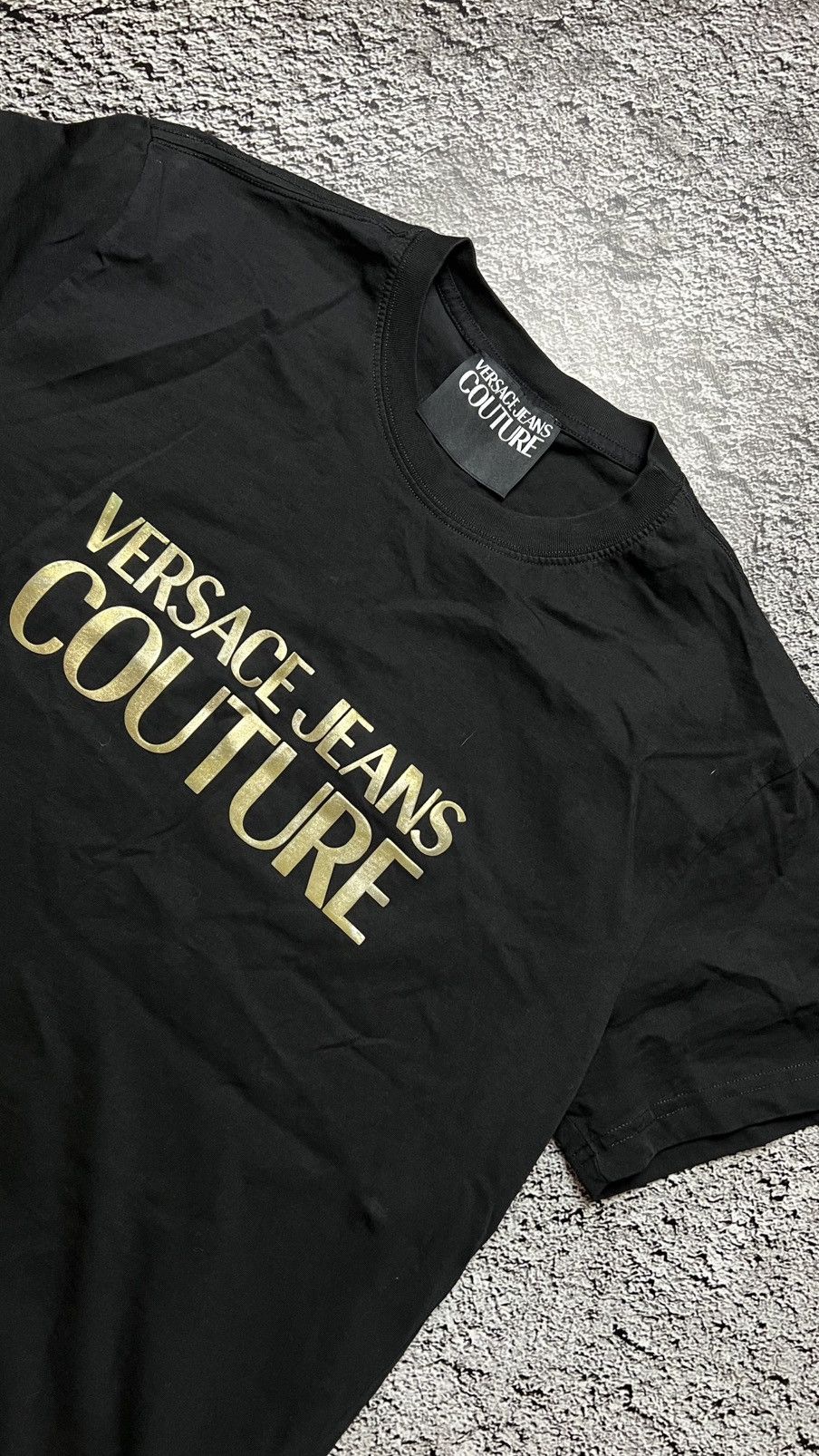 Versace Jeans Couture Versace jeans couture authentic big logo tee Size US XL / EU 56 / 4 - 3 Thumbnail