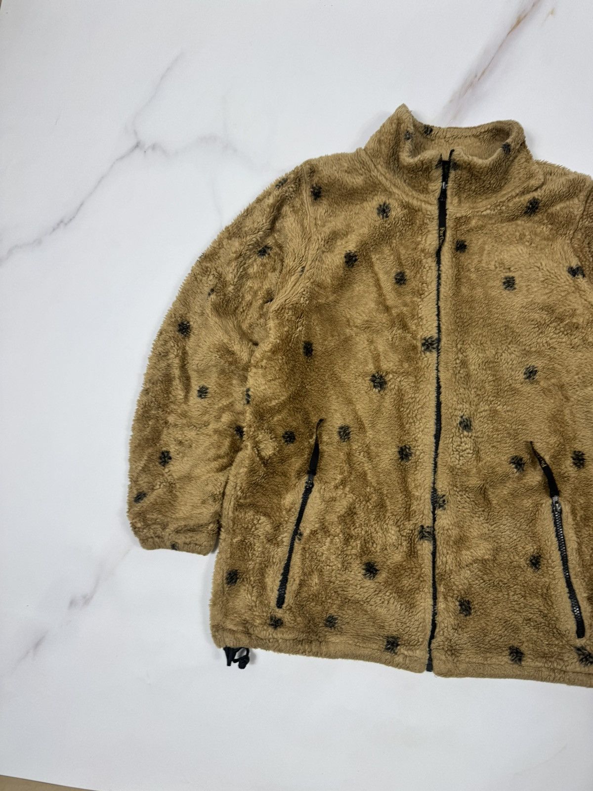 Japanese Brand Vintage Farfield Polkadot Fleece Jacket Size US L / EU 52-54 / 3 - 5 Thumbnail