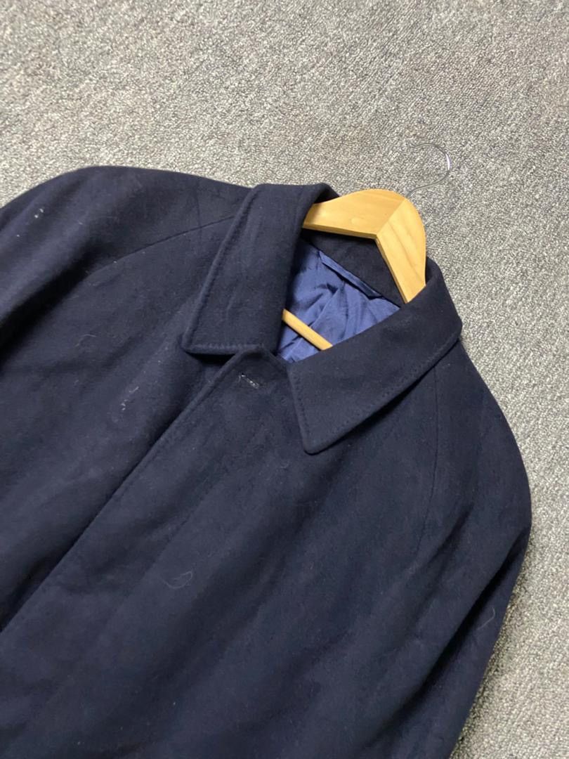 DAKS Daks London Hidden Button Long Coat (188) Size US M / EU 48-50 / 2 - 9 Thumbnail