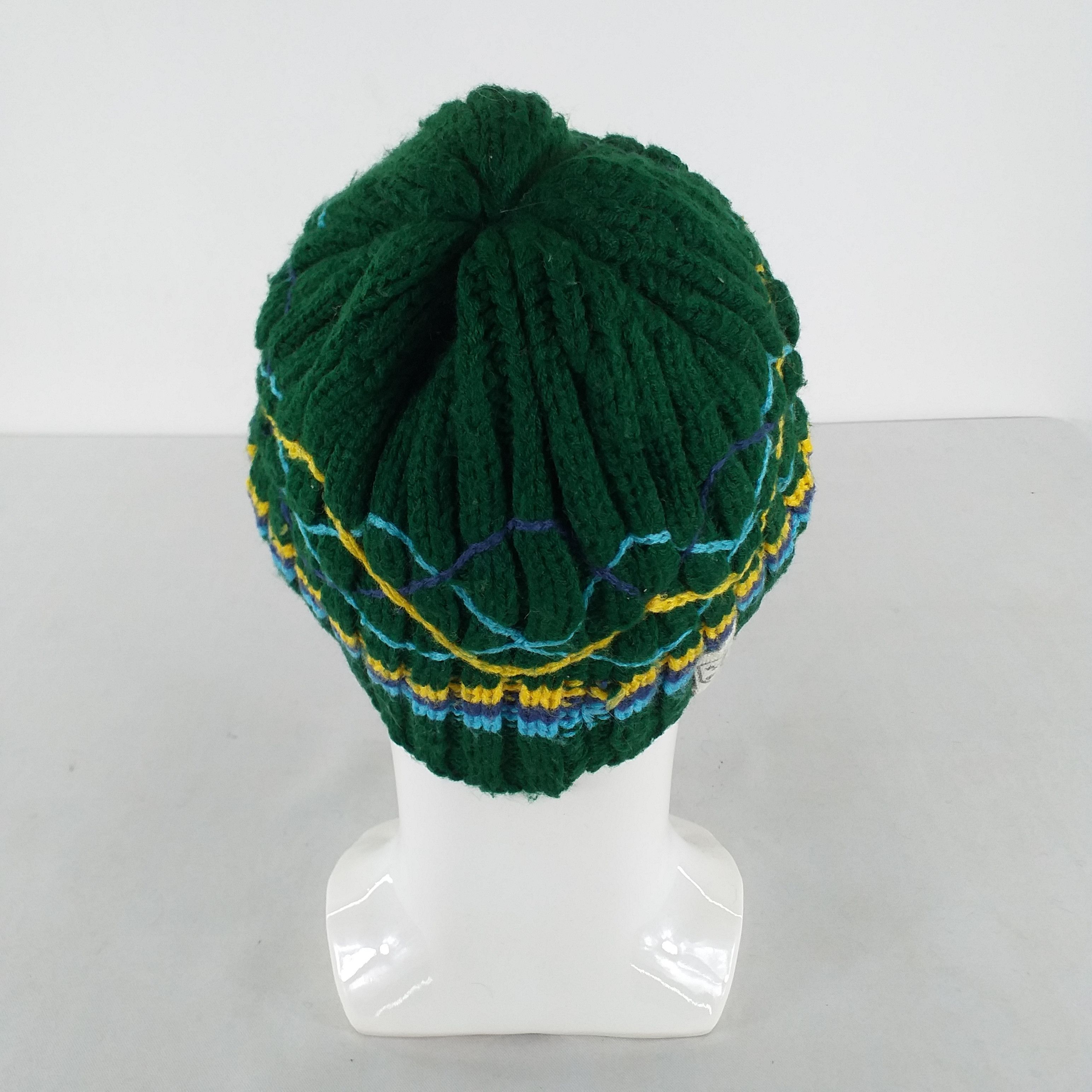 Japanese Brand Stripes Line Snow Cap Hat Beanie -BN407 Size ONE SIZE - 3 Thumbnail