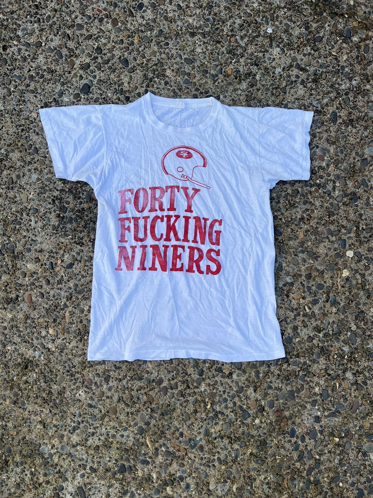 NFL × Vintage 80’s Forty Niners Shirt Size US M / EU 48-50 / 2 - 1 Thumbnail