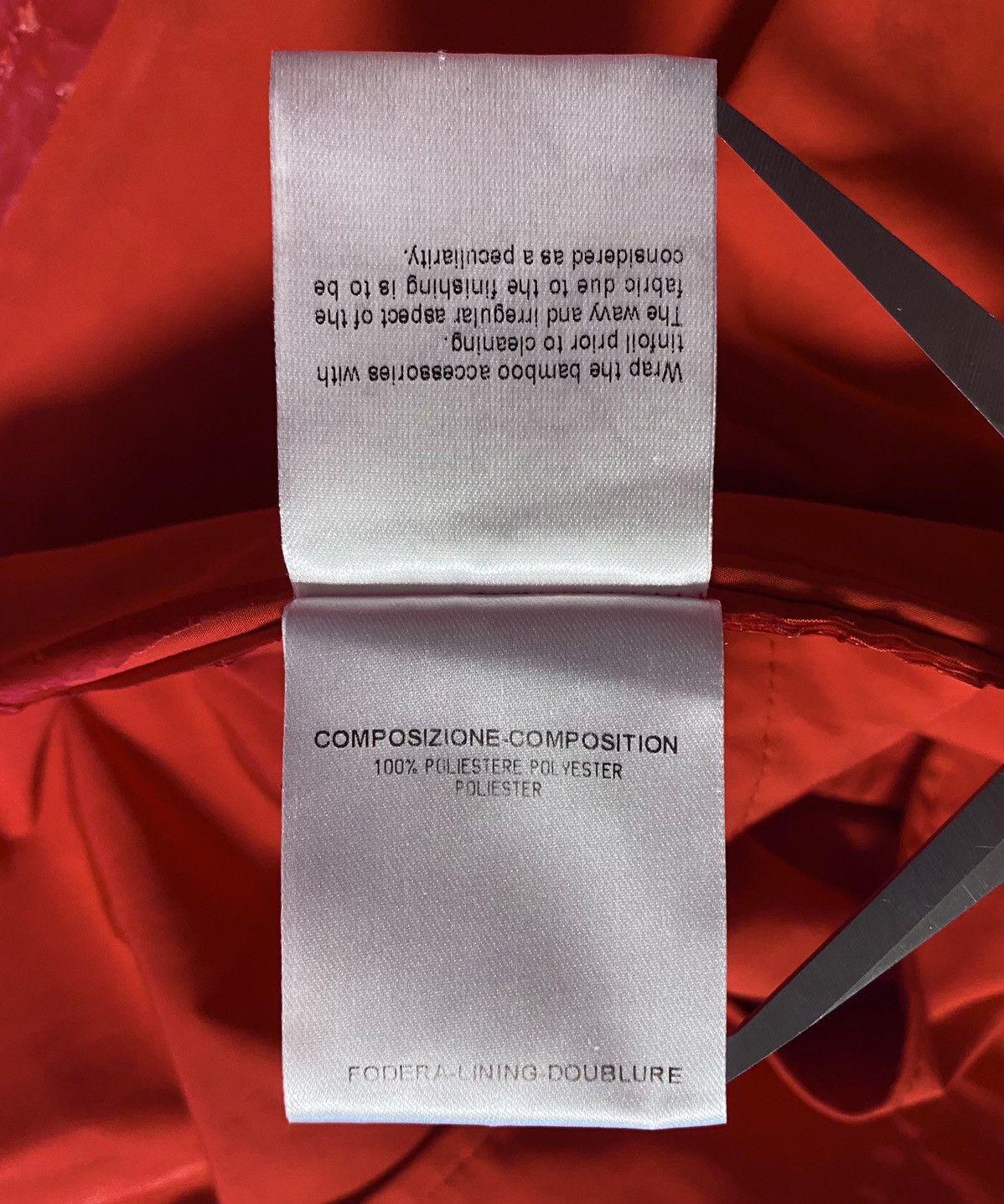 Gucci Gucci 2009 Red Polyester Trench Coat Water/Windproof Jacket Size XS / US 0-2 / IT 36-38 - 20 Thumbnail