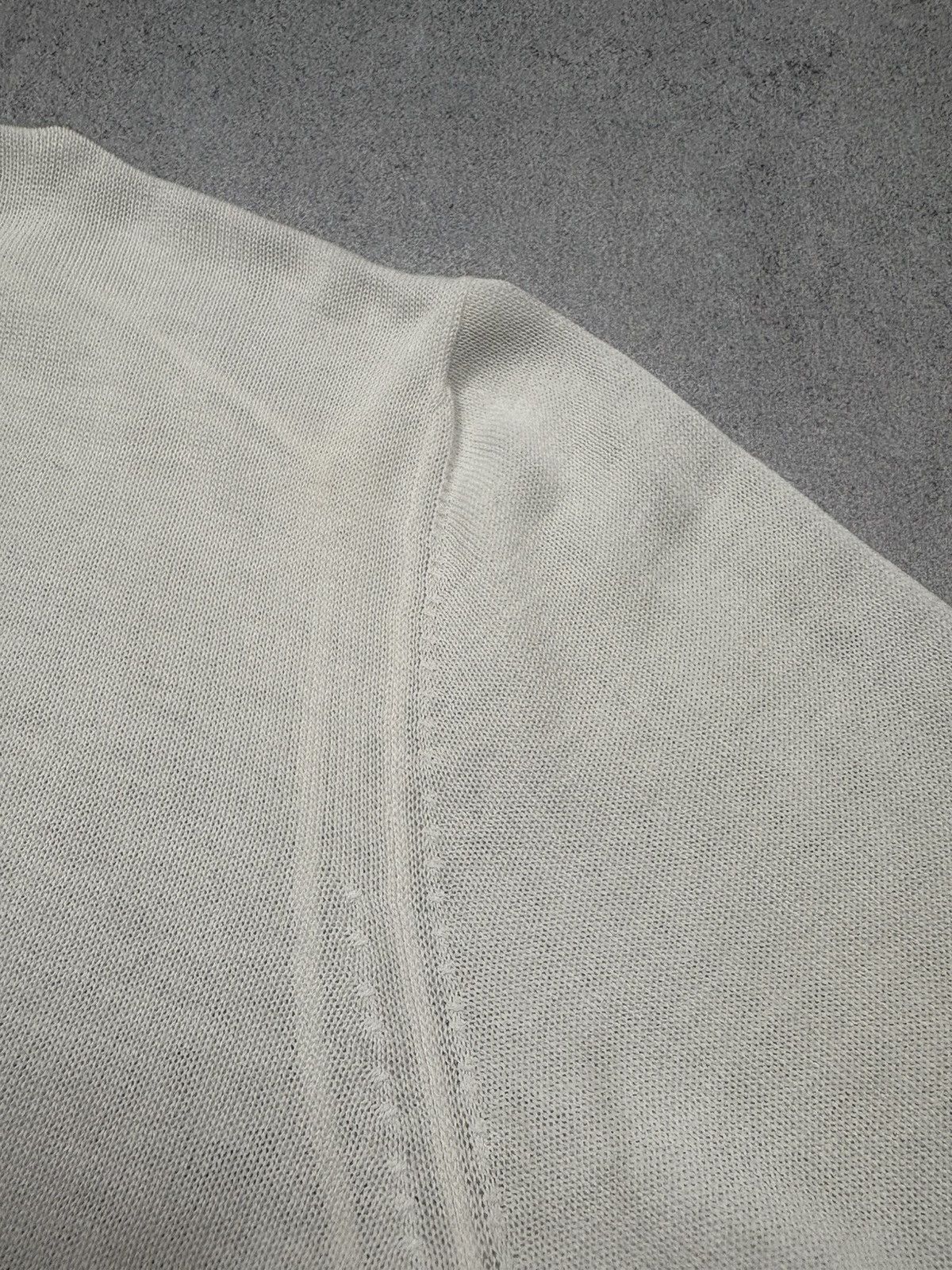 Jil Sander Jil Sander Archive Knit Panel Minimalist Tee Italy 2000s Y2K Size M / US 6-8 / IT 42-44 - 11 Thumbnail