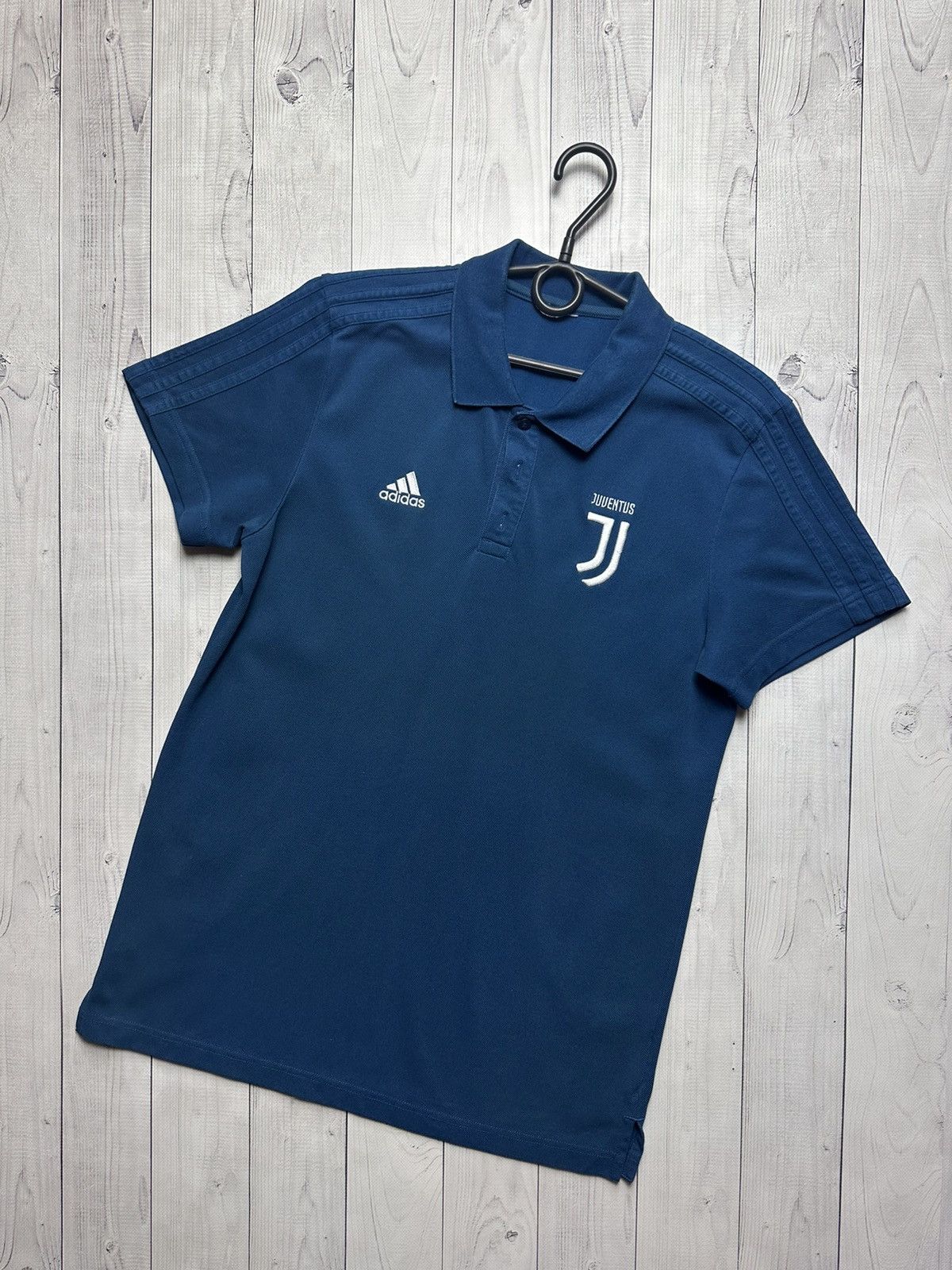 Adidas Vintage polo juventus size S adidas Size US S / EU 44-46 / 1 - 1 Thumbnail