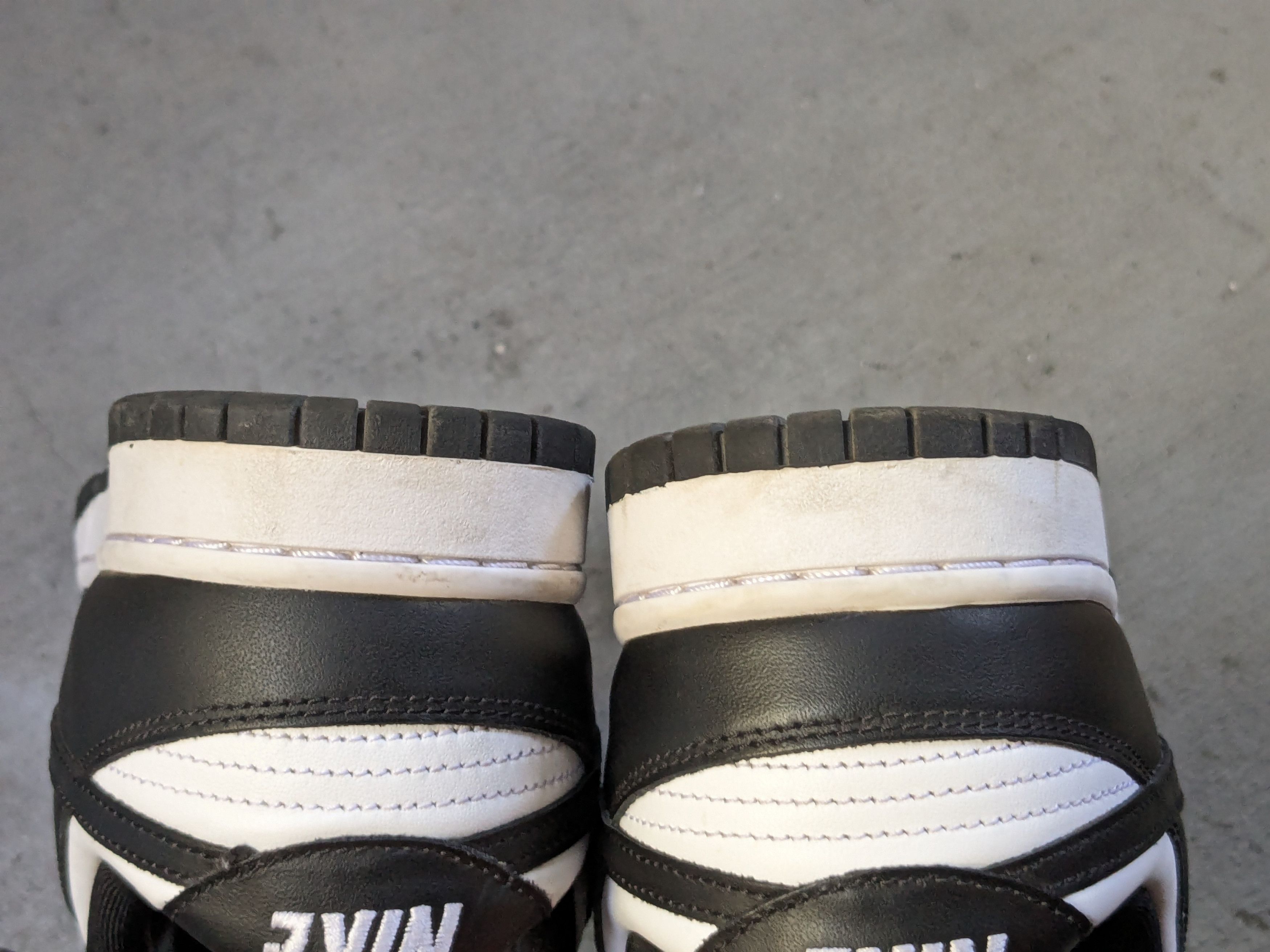 Nike Nike Dunk Low Retro Panda 11.5 White Black DD1391-100 Size US 11.5 / EU 44-45 - 10 Thumbnail
