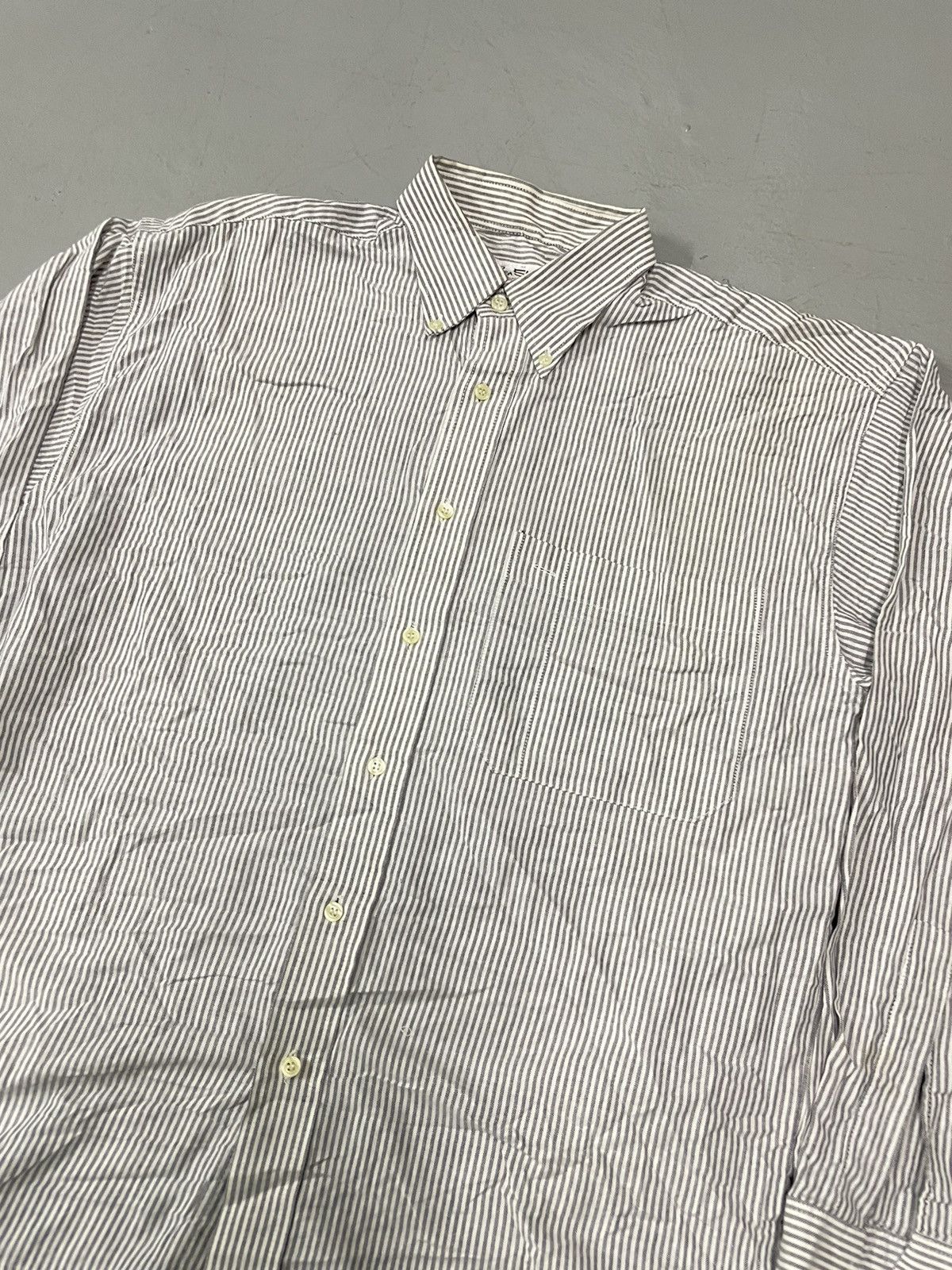 Ben Sherman Ben Sherman Striped Button-Down Shirt Size US L / EU 52-54 / 3 - 2 Thumbnail