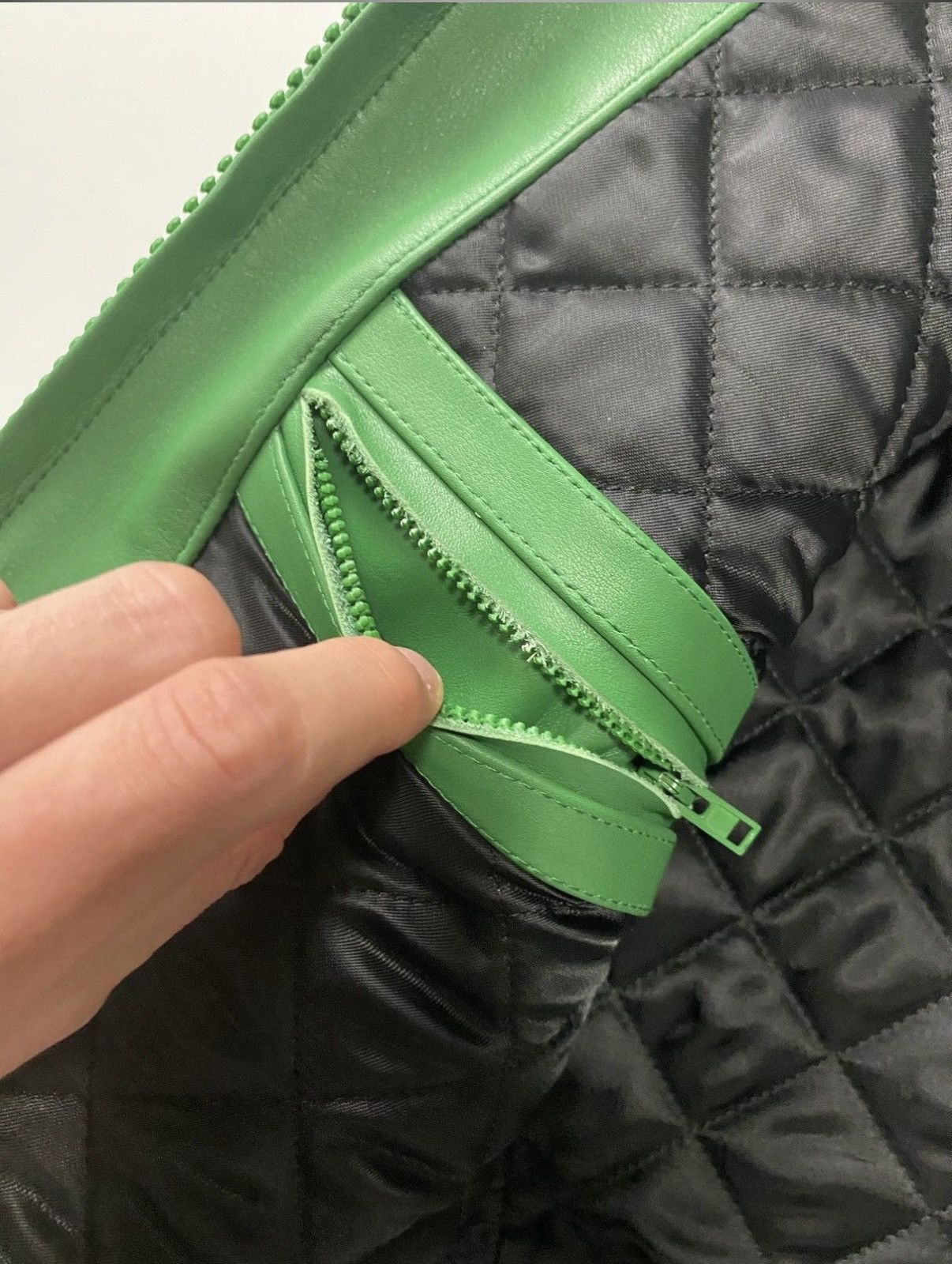 Vetements VETEMENTS SS17 RUNWAY POLIZEI MOTO RACING IN GREEN SZ:M Size US M / EU 48-50 / 2 - 7 Thumbnail