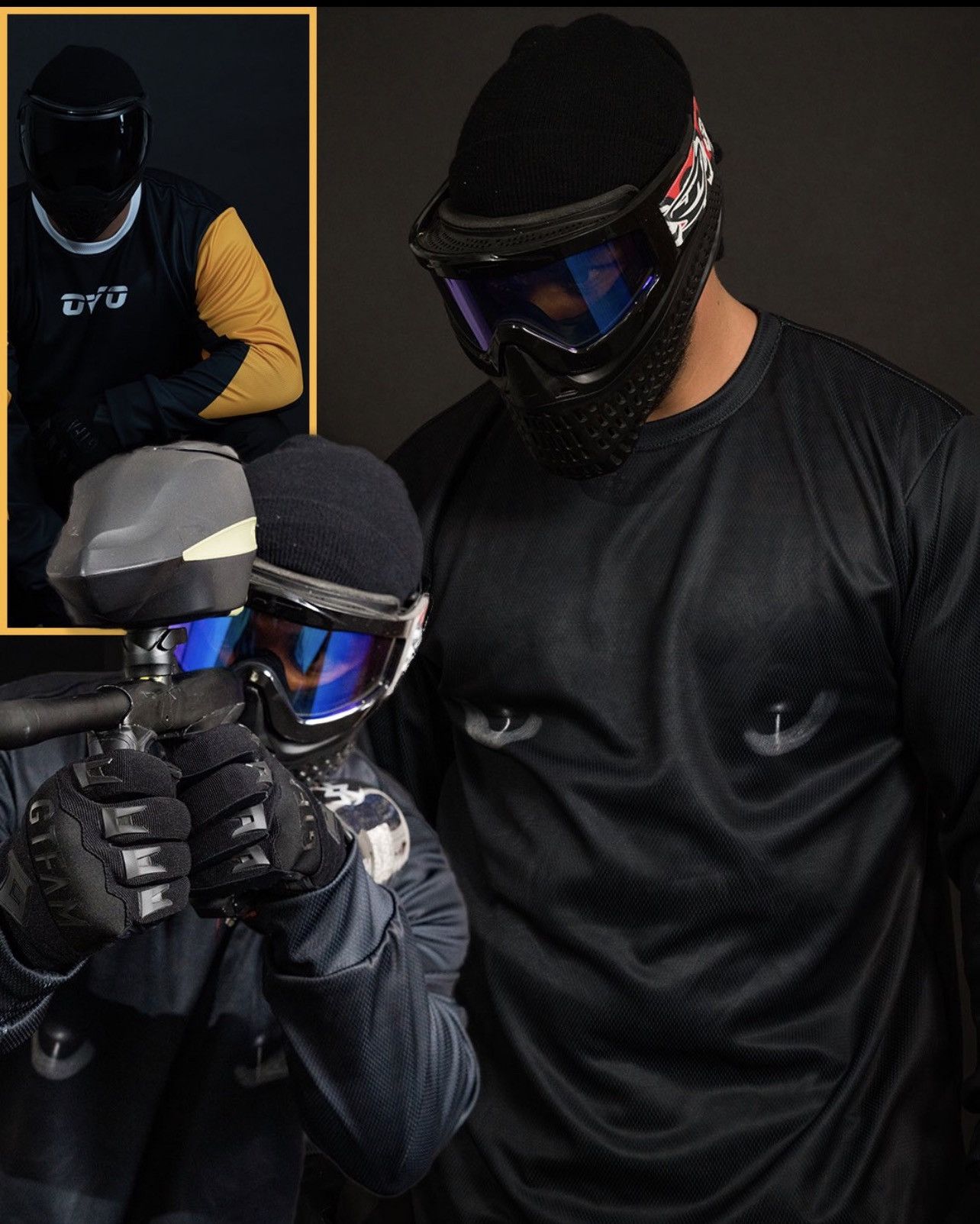 Drake × October's Very Own 2019 GTFAM x OVO Unreleased F&F Paintball Jersey Size US XL / EU 56 / 4 - 18 Thumbnail