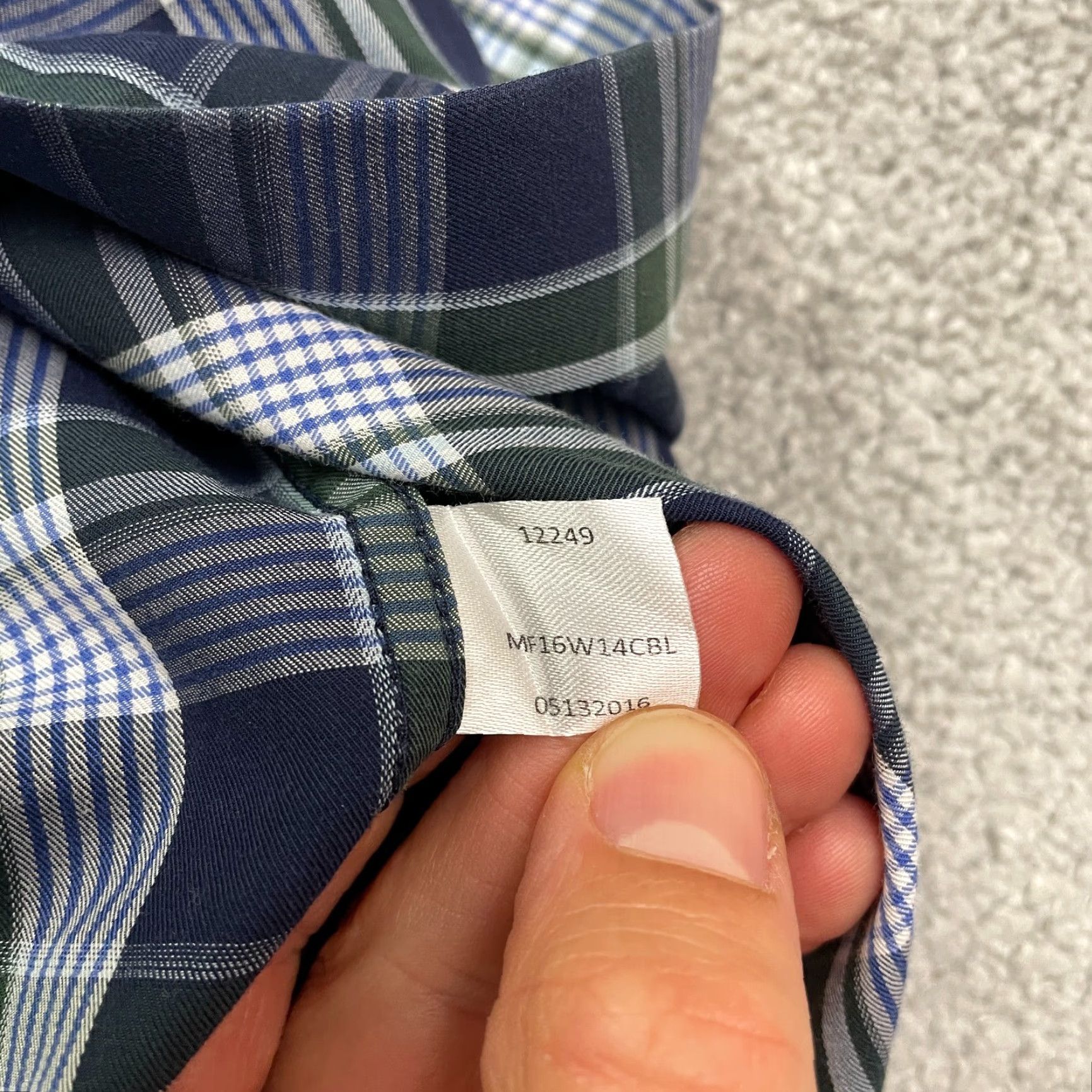 Peter Millar Peter Millar Button-Down Shirt Mens 2XL Multicolor Plaid Long Sleeve Cotton Top Size US XXL / EU 58 / 5 - 6 Thumbnail