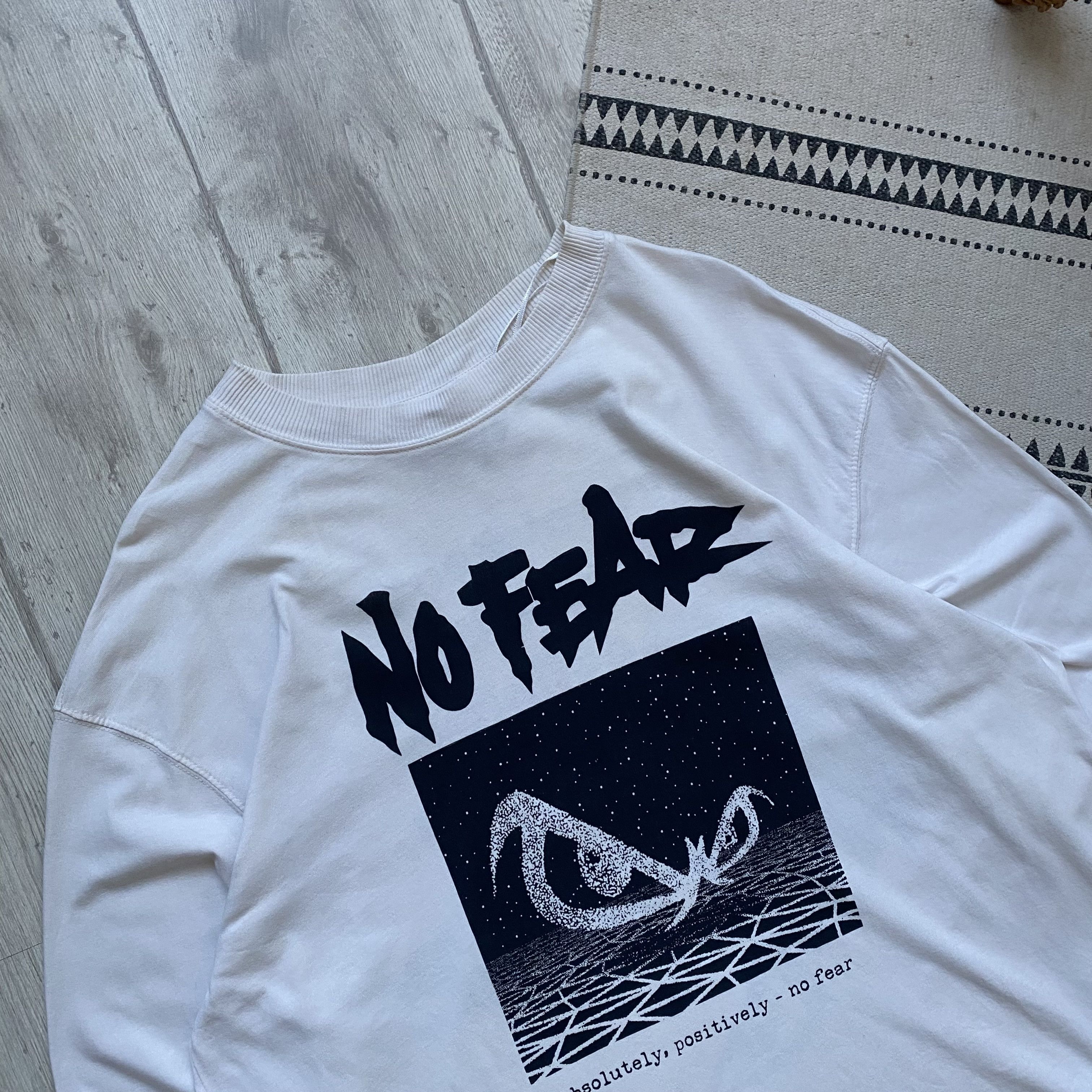 No Fear 🖤 NO FEAR big logo longsleeve t-shirt oversized Skater Size US L / EU 52-54 / 3 - 3 Thumbnail