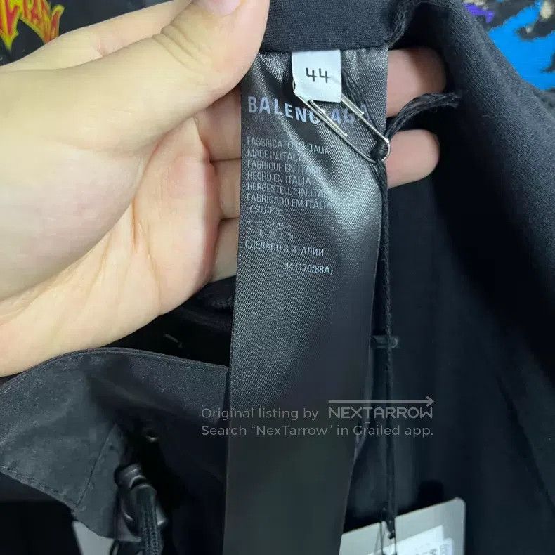 Balenciaga Balenciaga Black Rock Band Series Lightning Letter Logo Pa Size US M / EU 48-50 / 2 - 5 Thumbnail
