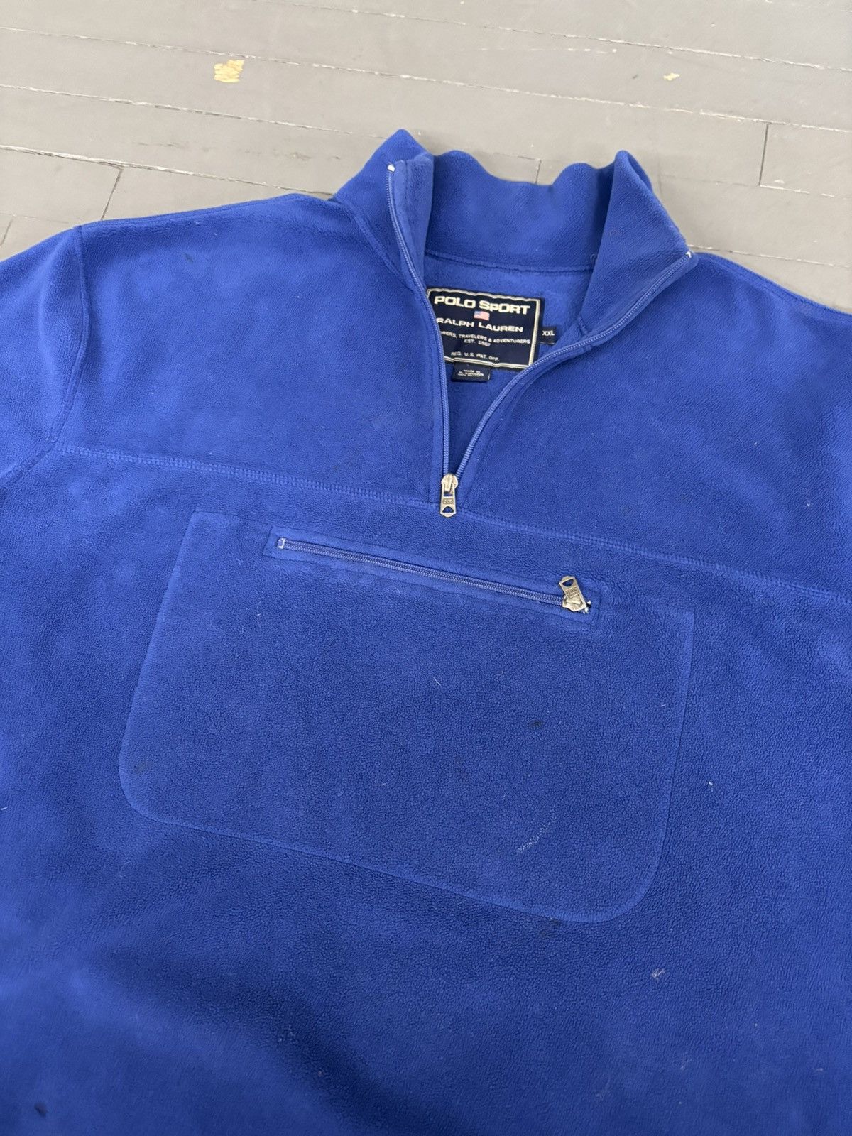 Polo Ralph Lauren Y2K polo sport 1/4 zip fleece Size US XXL / EU 58 / 5 - 3 Thumbnail